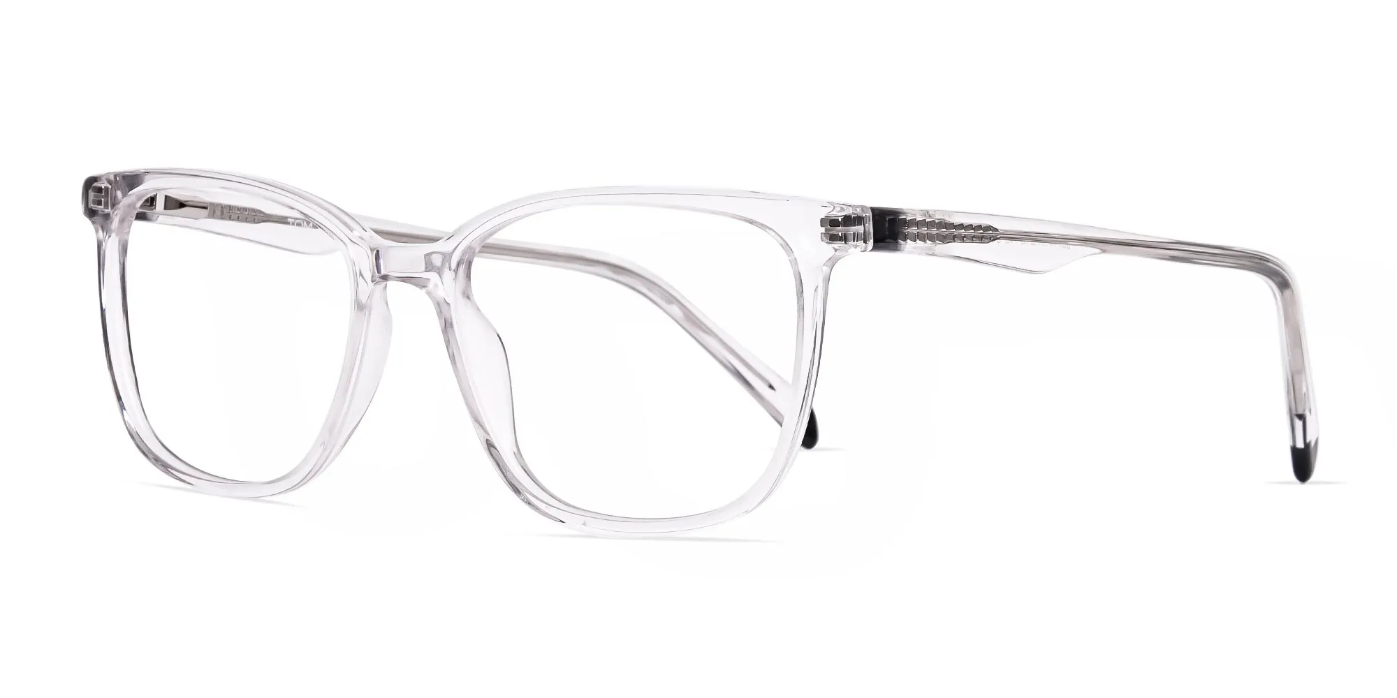 Transparent Square Rectangular Glasses Frames-2