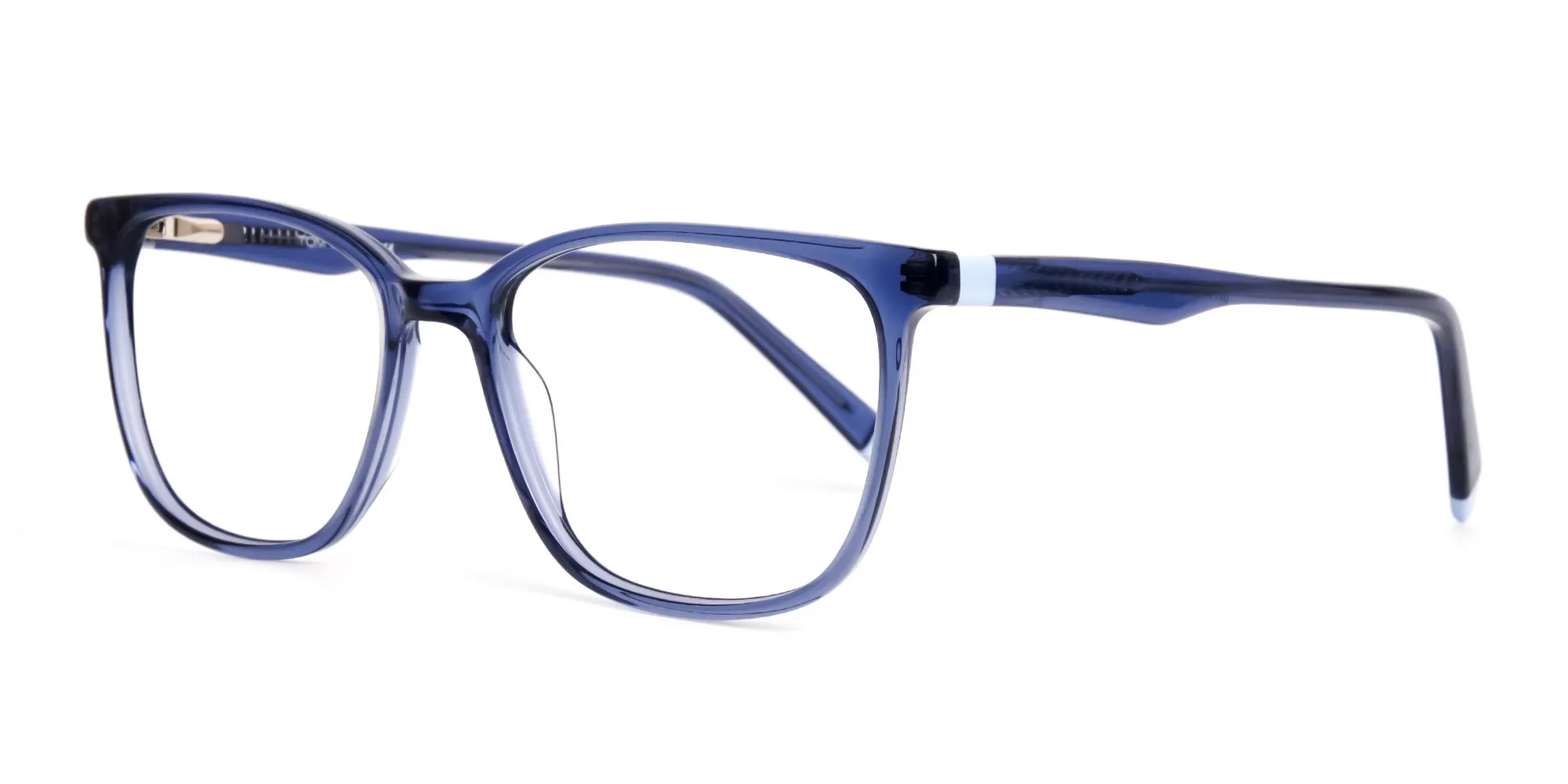 Navy Blue Square and Rectangular Glasses Frames-2