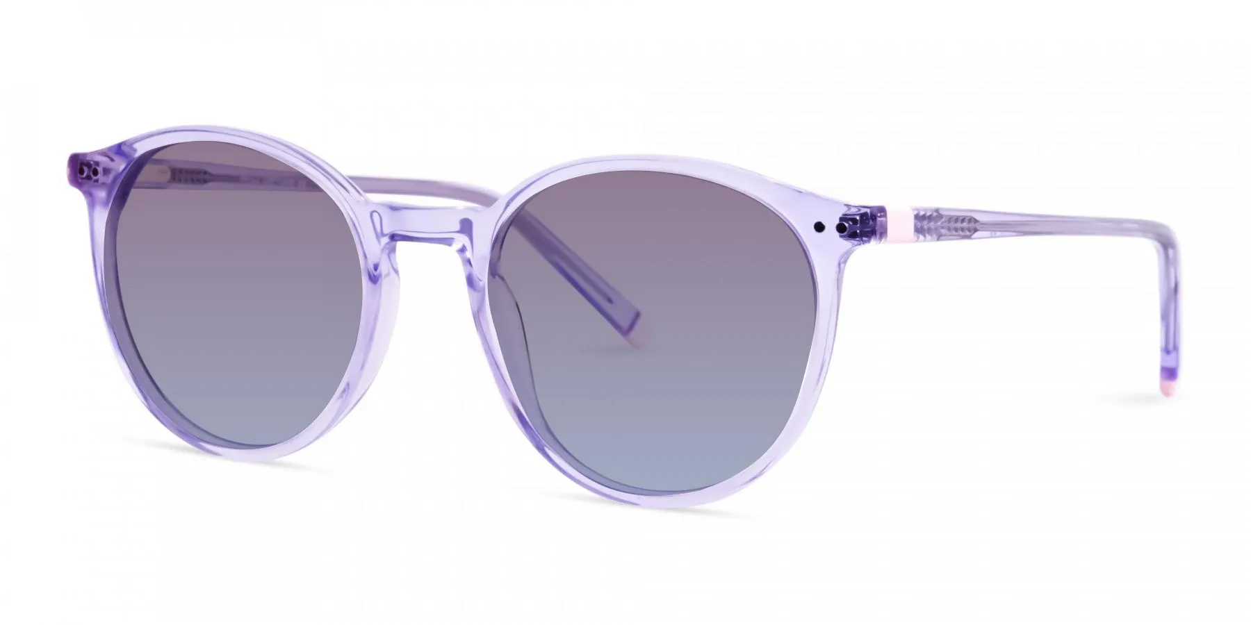 round purple sunglasses-2