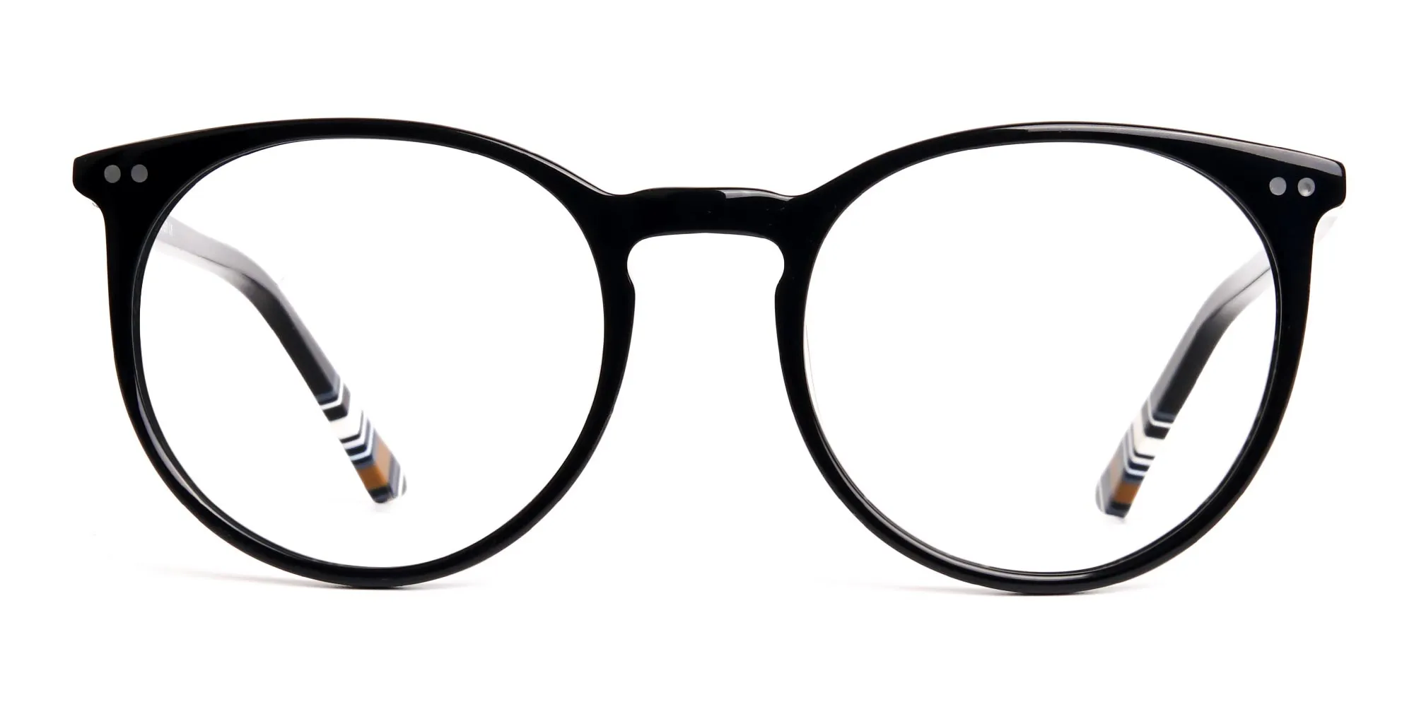 Black Round Designer Glasses frames