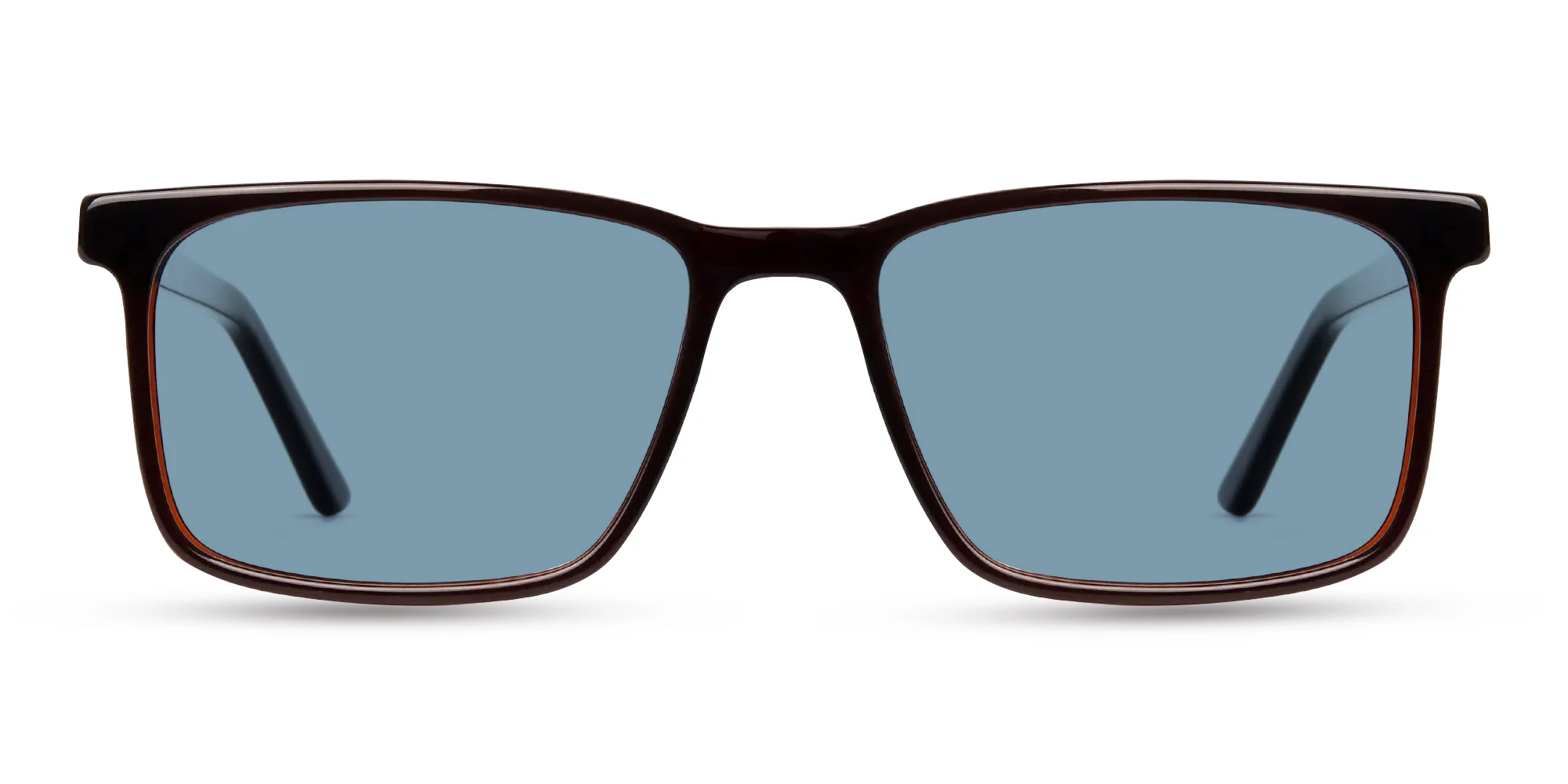 Blue Rectangular Sunglasses-1