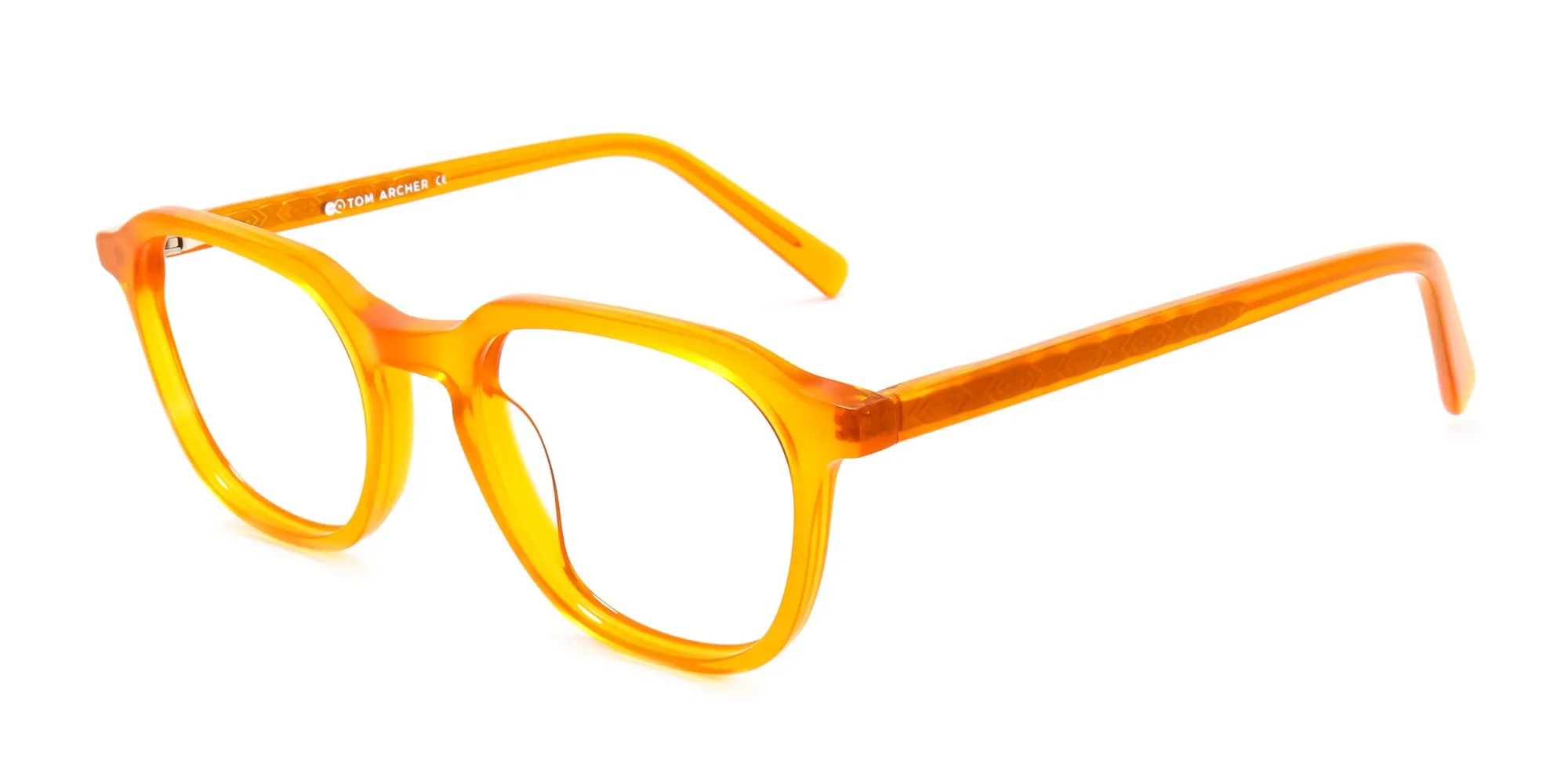 Orange Glasses Frames