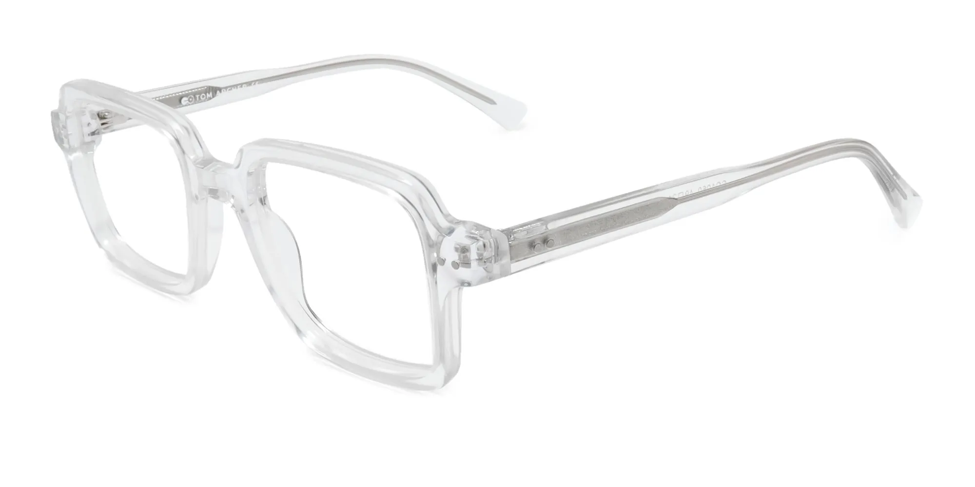 clear square blue light glasses-1