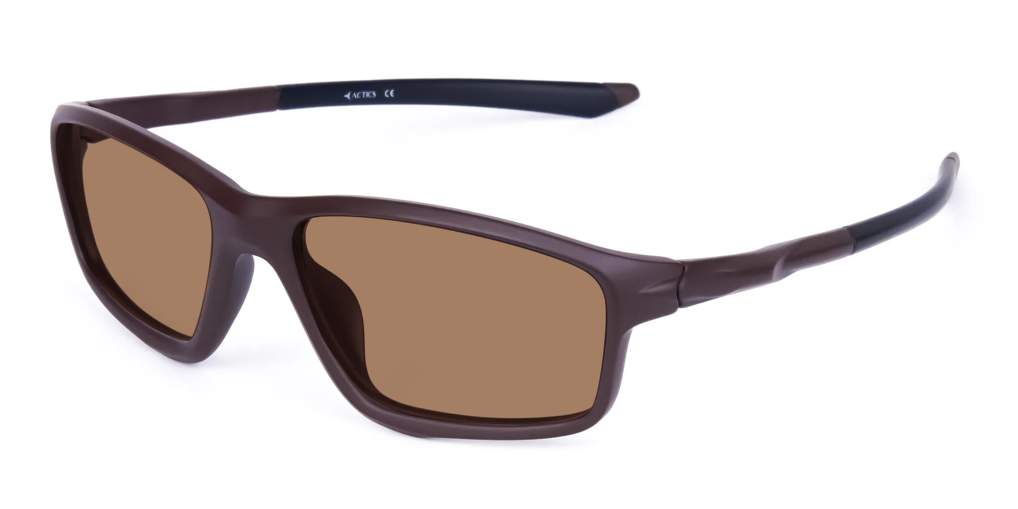 Brown Sports Sunglasses-1