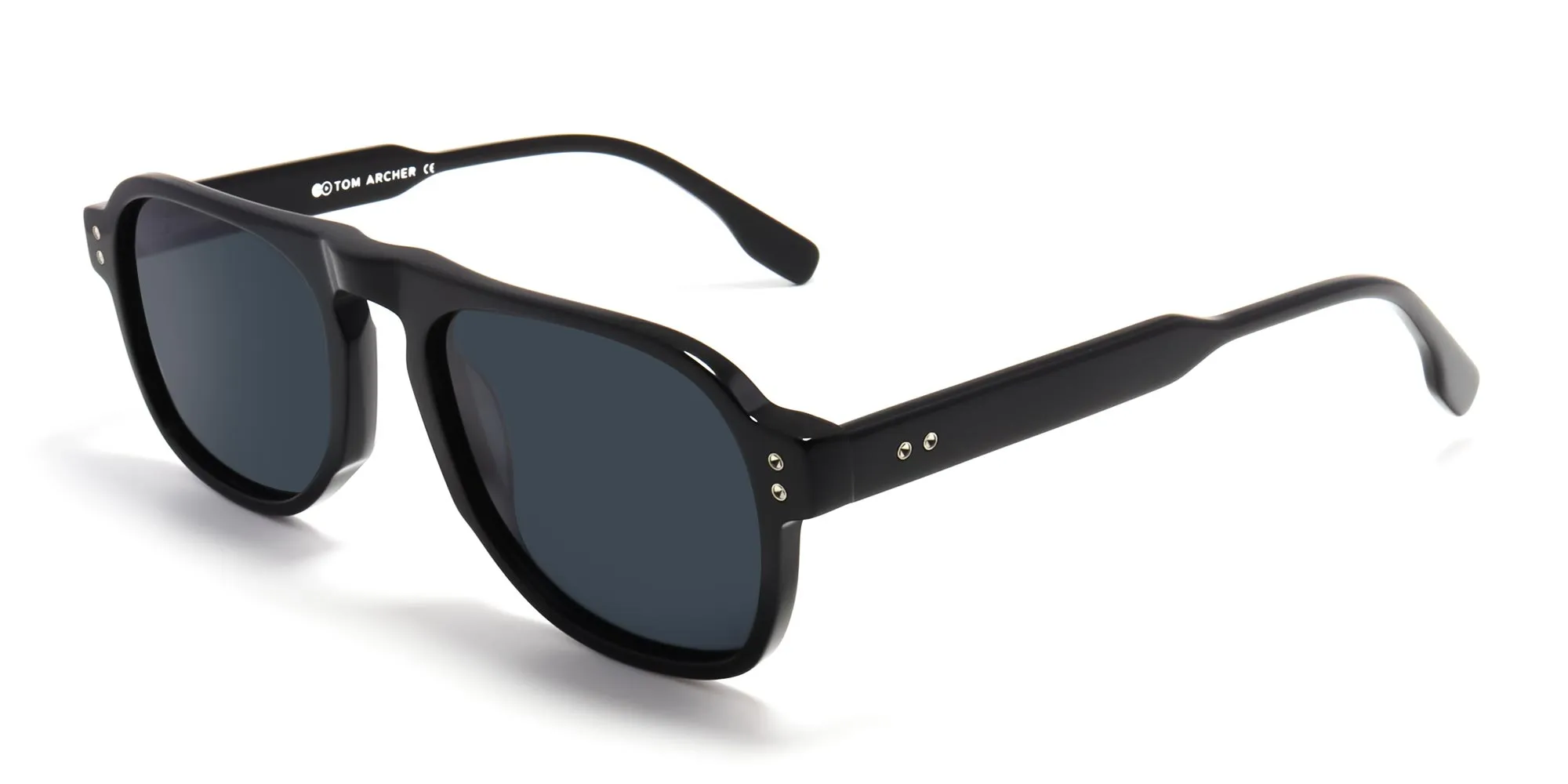 Black Pilot sunglasses-2
