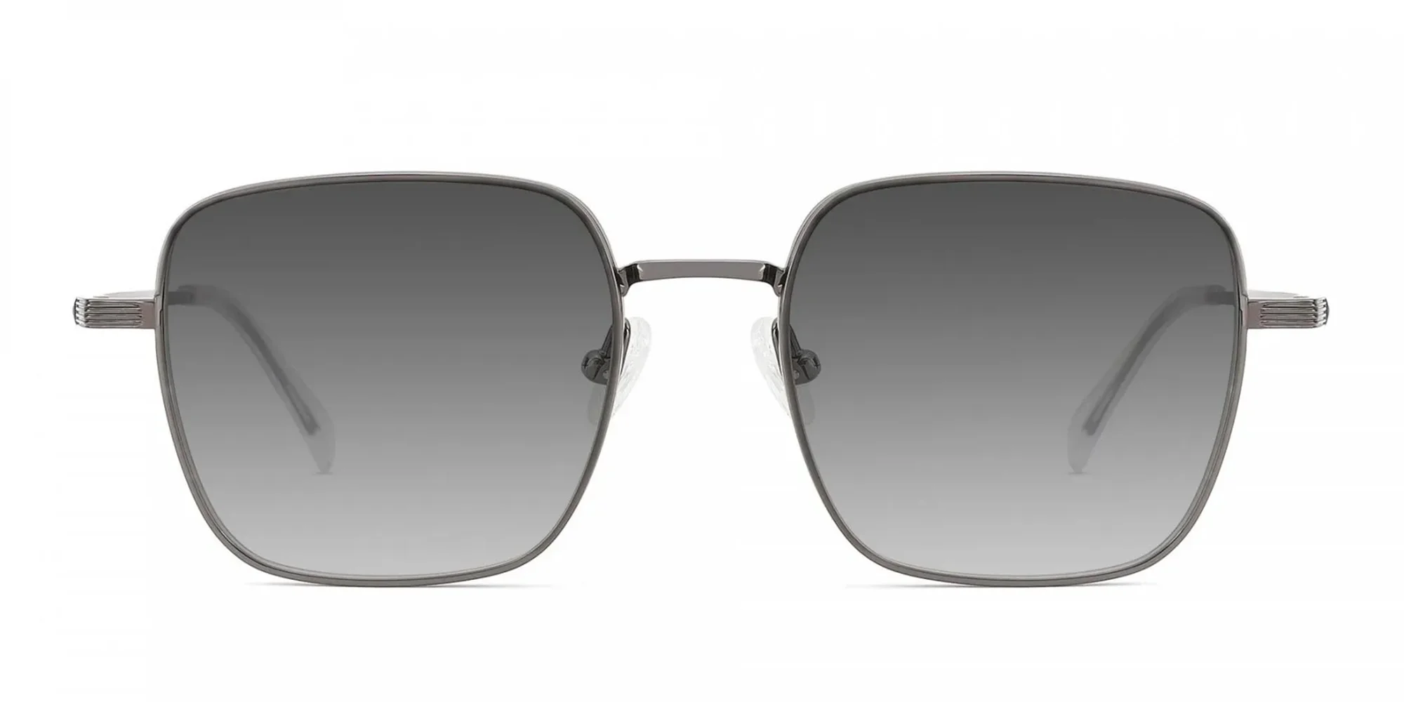 Square Grey Tinted Sunglasses-1