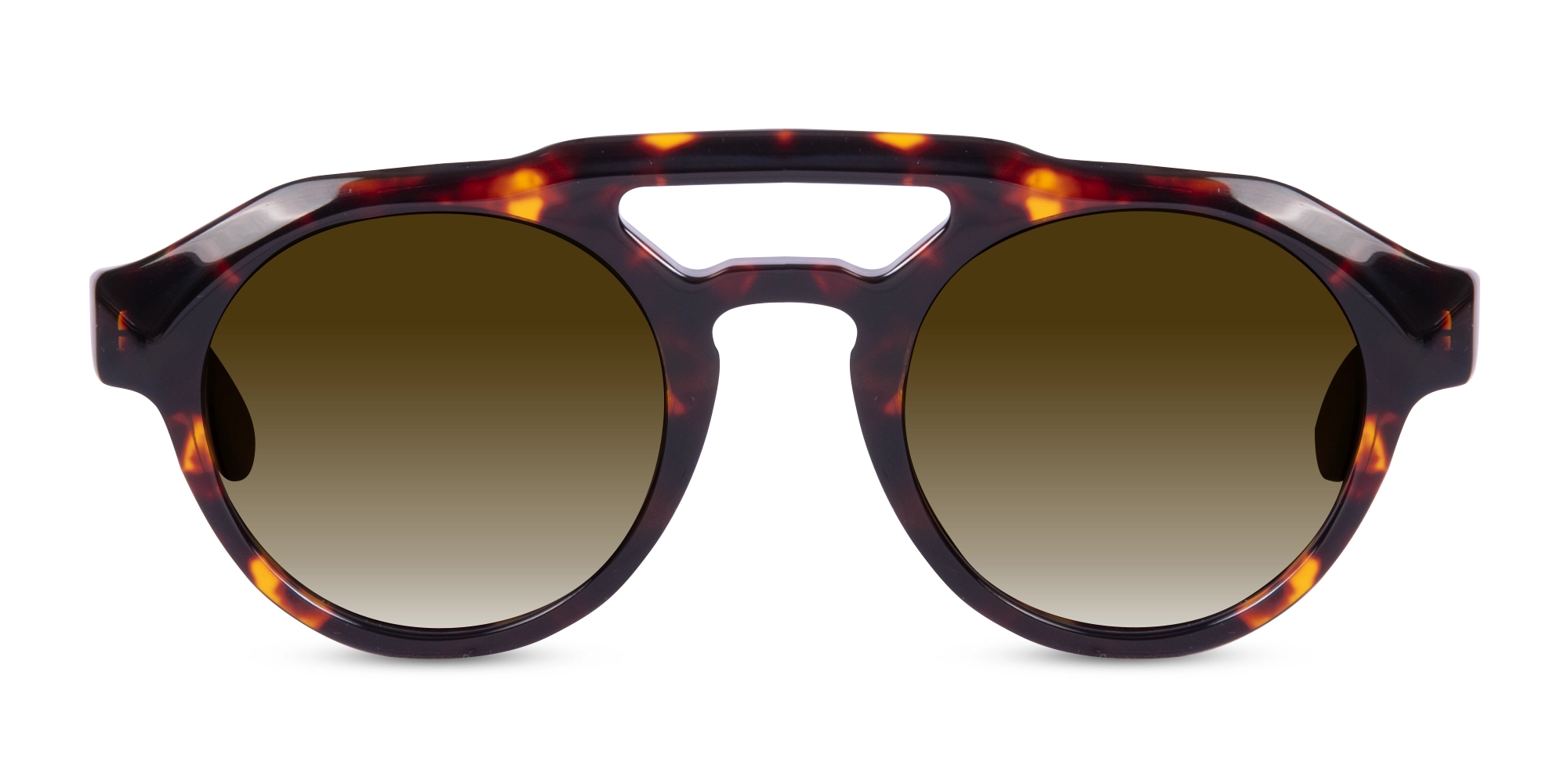 Tortoiseshell Pilot Sunglasses-1
