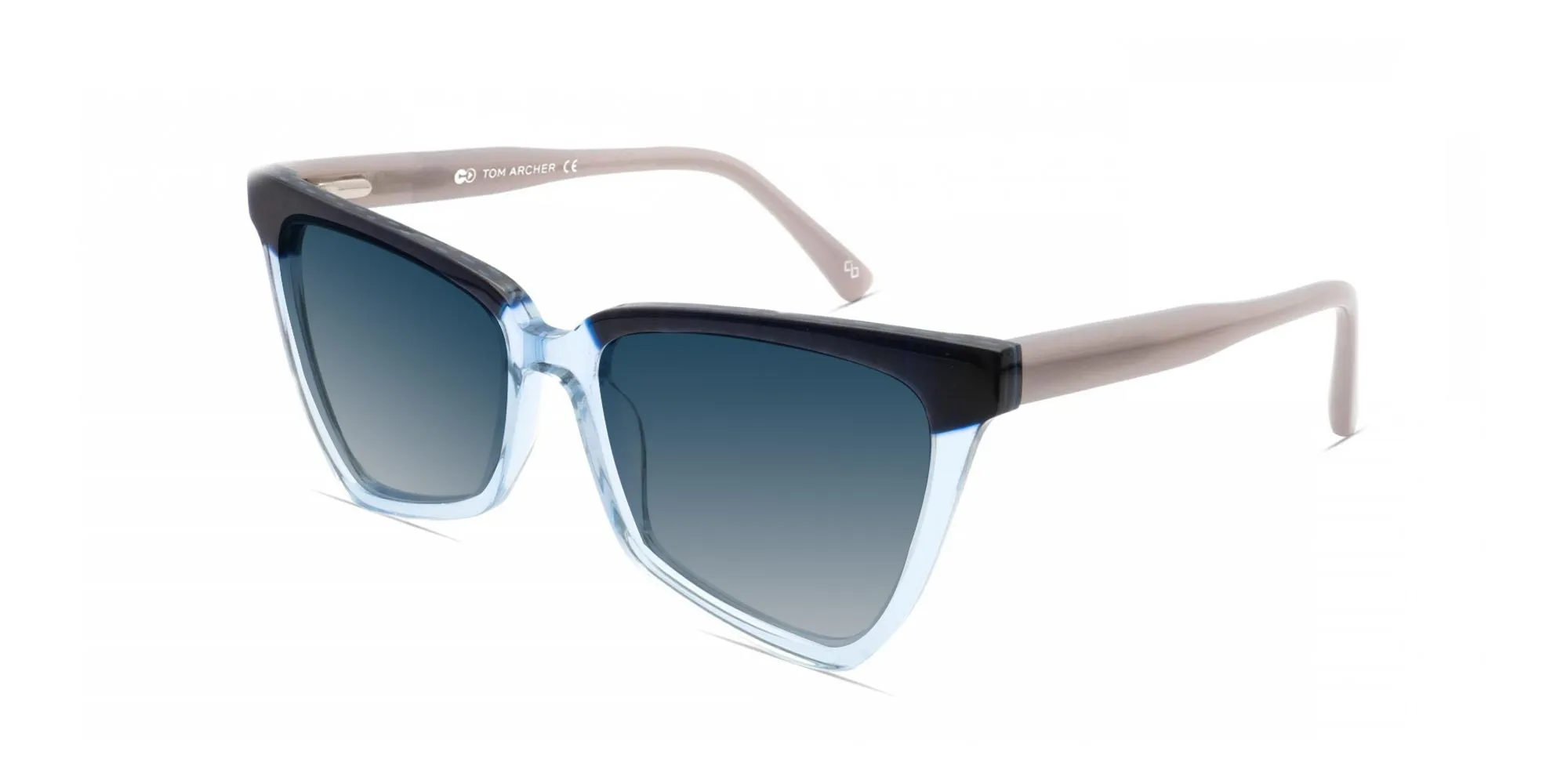 Blue Gradient Sunglasses-2