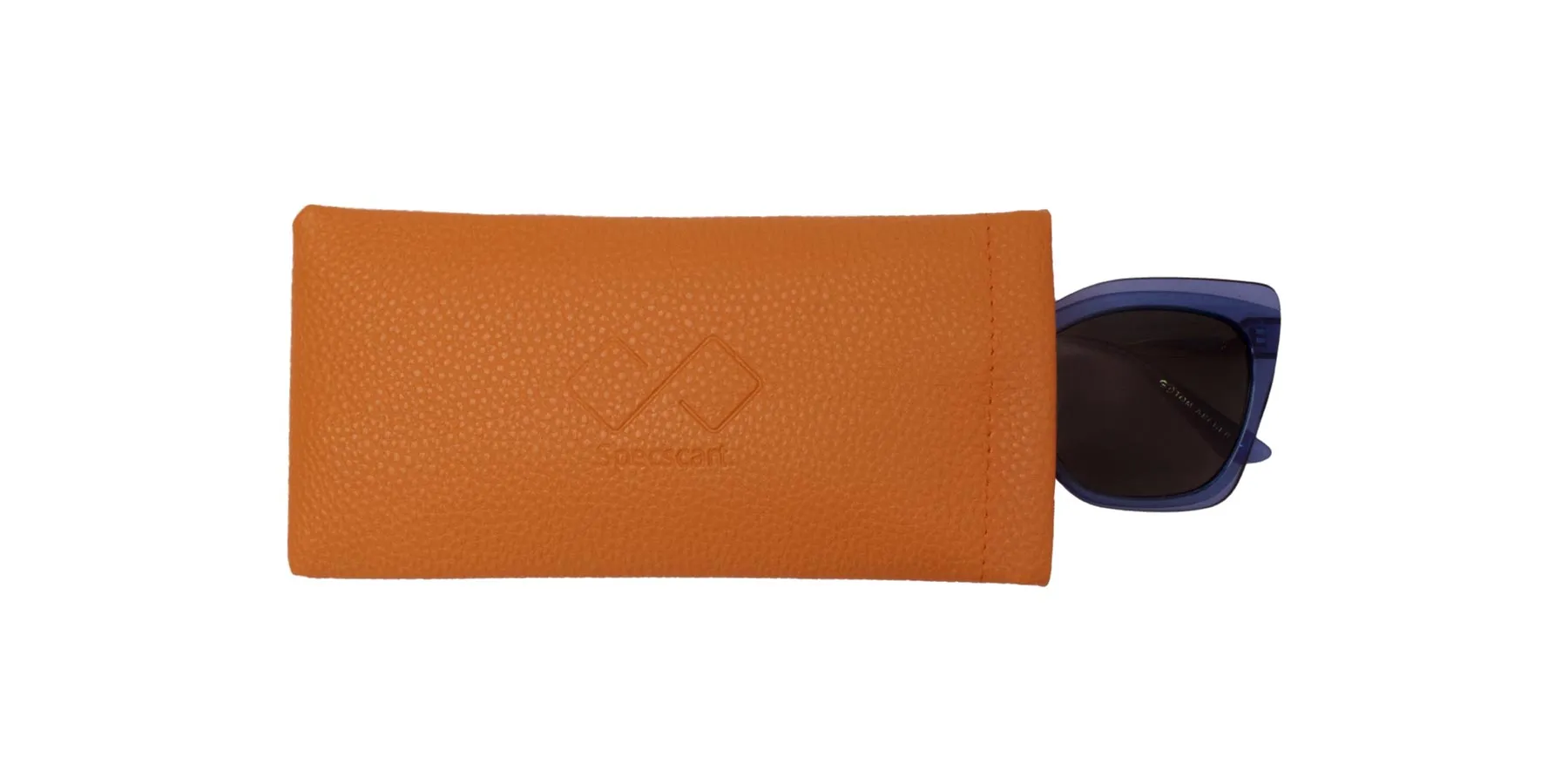 Orange Spectacles Pouch 