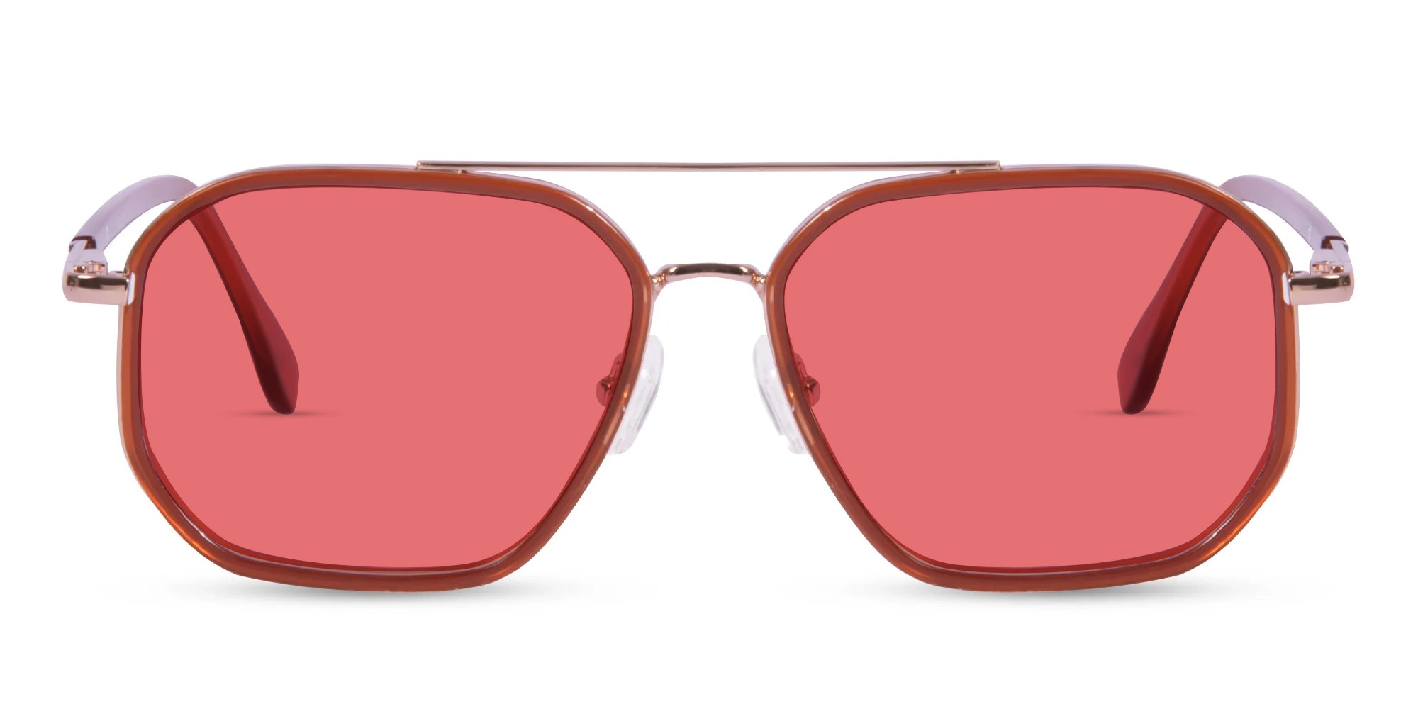 Red Sunglasses With Red Lenses-1
