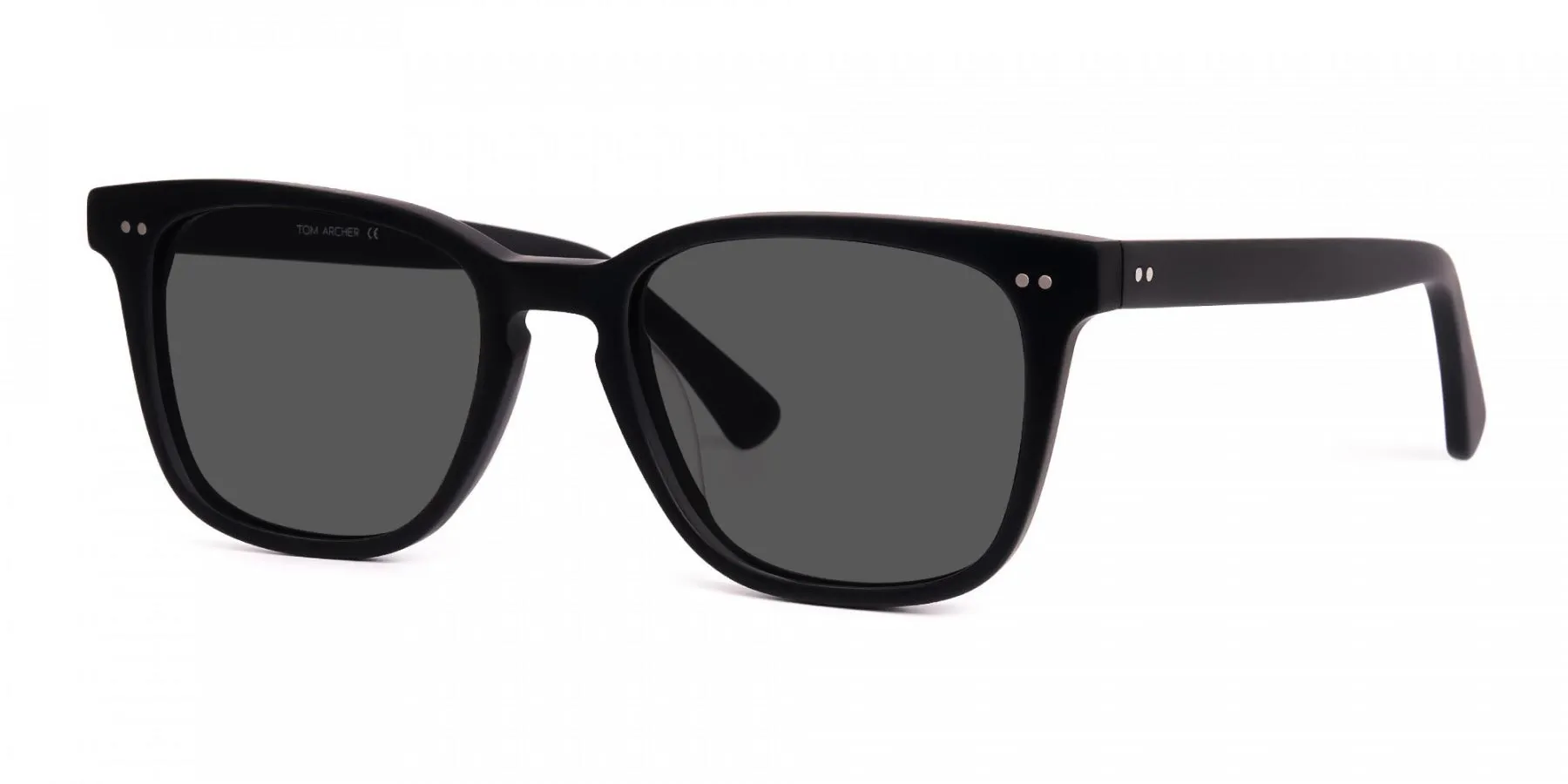 black frame sunglasses-2