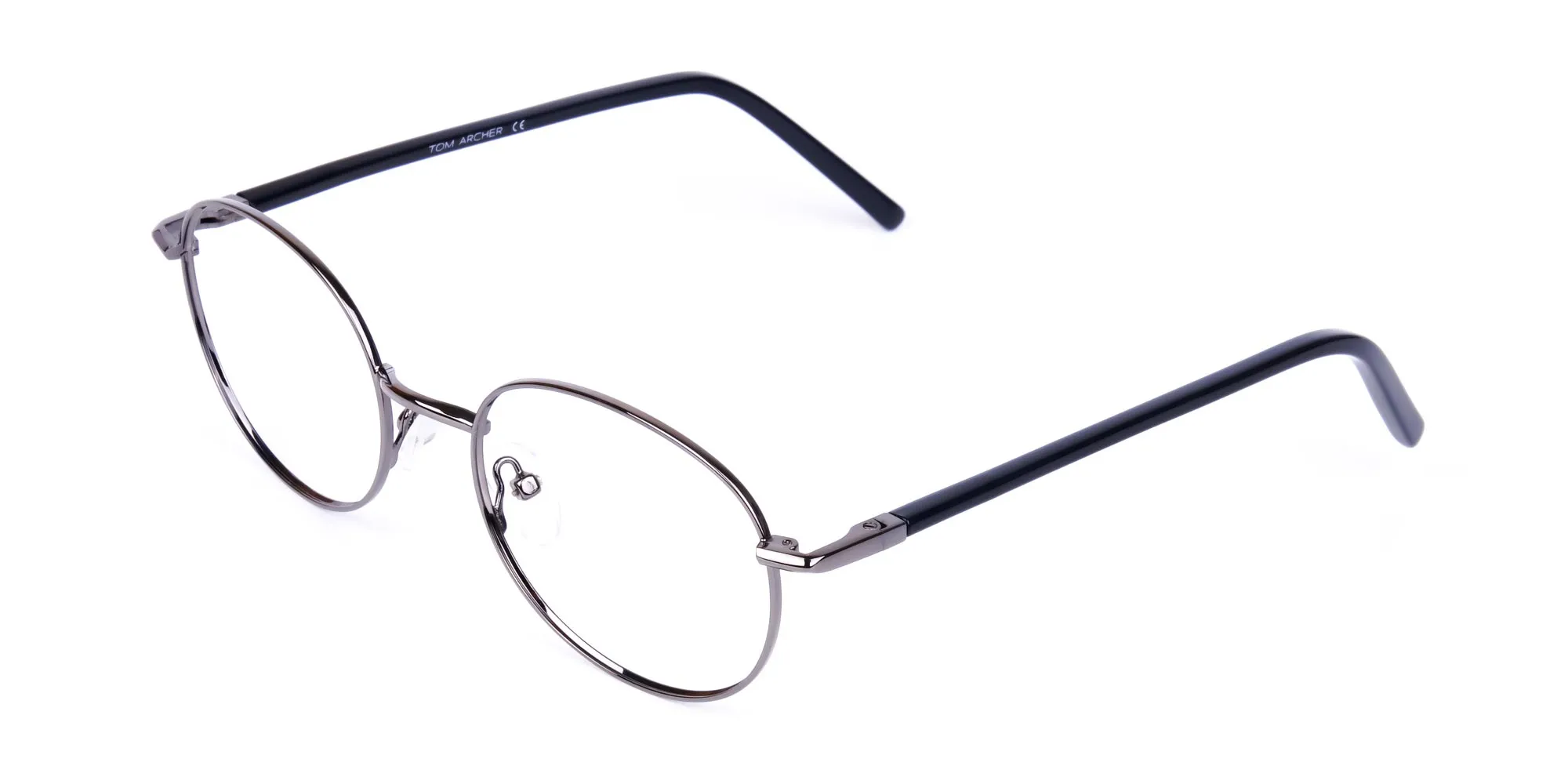 round titanium eyeglass frames-2