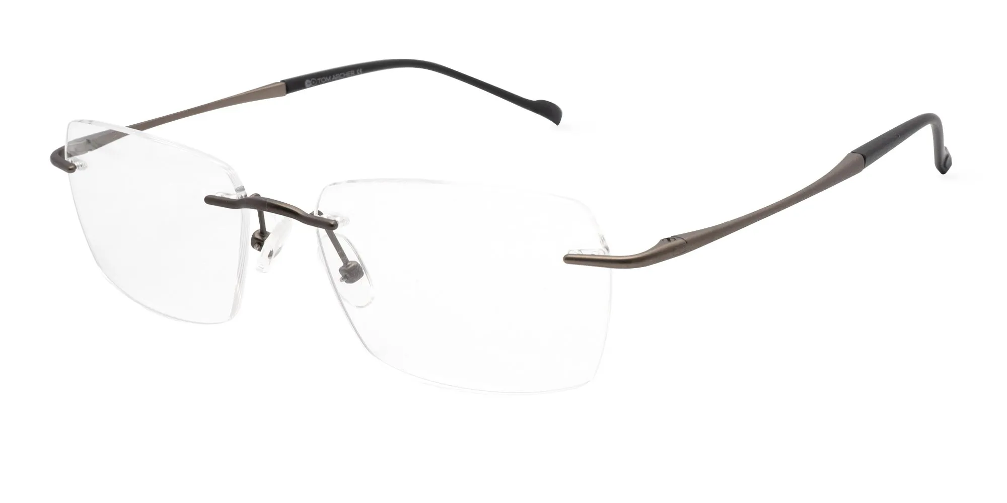 Gunmetal Lightweight Glasses Frame-2