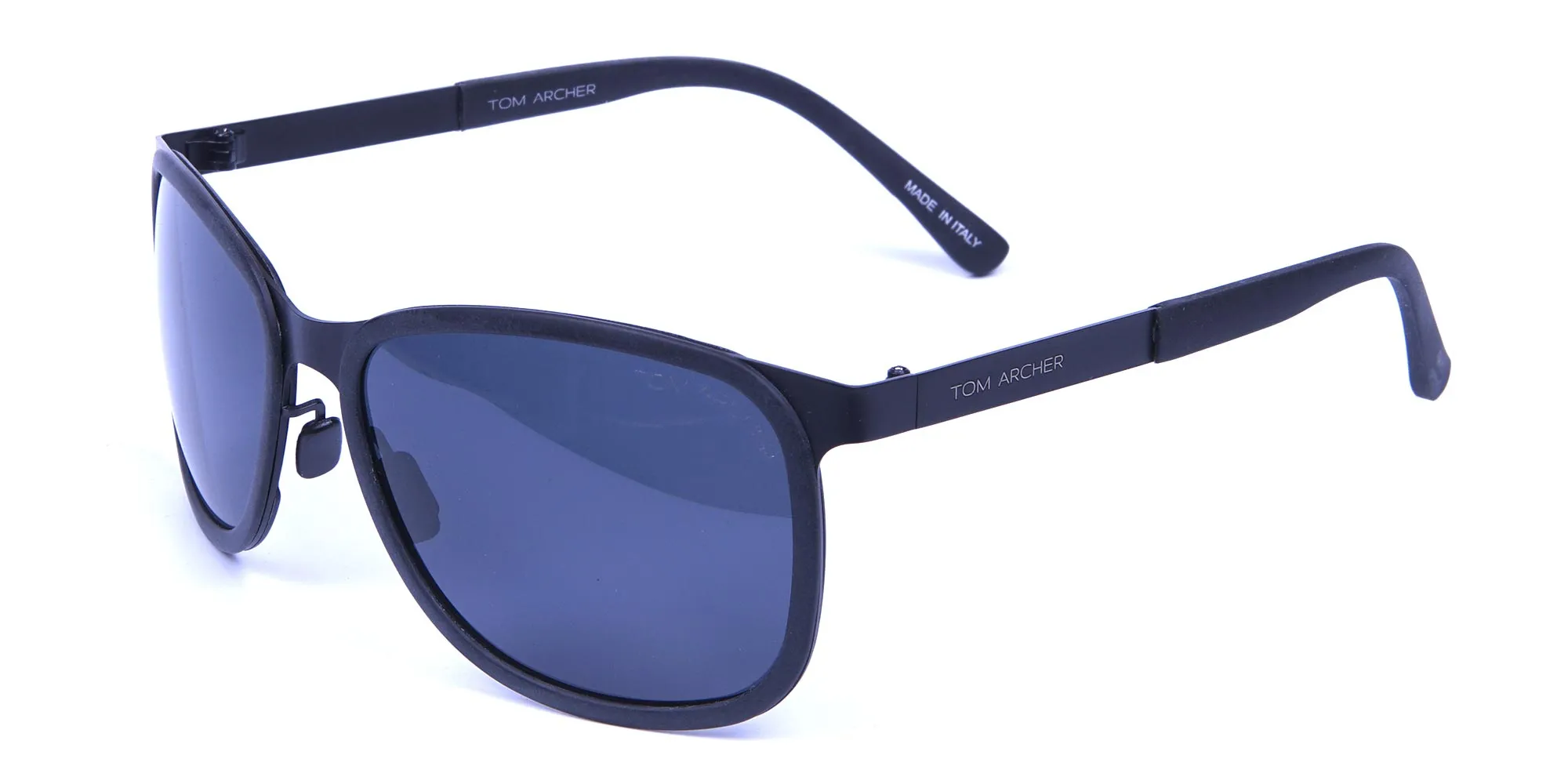 Subtle Black Square Sunglasses -1