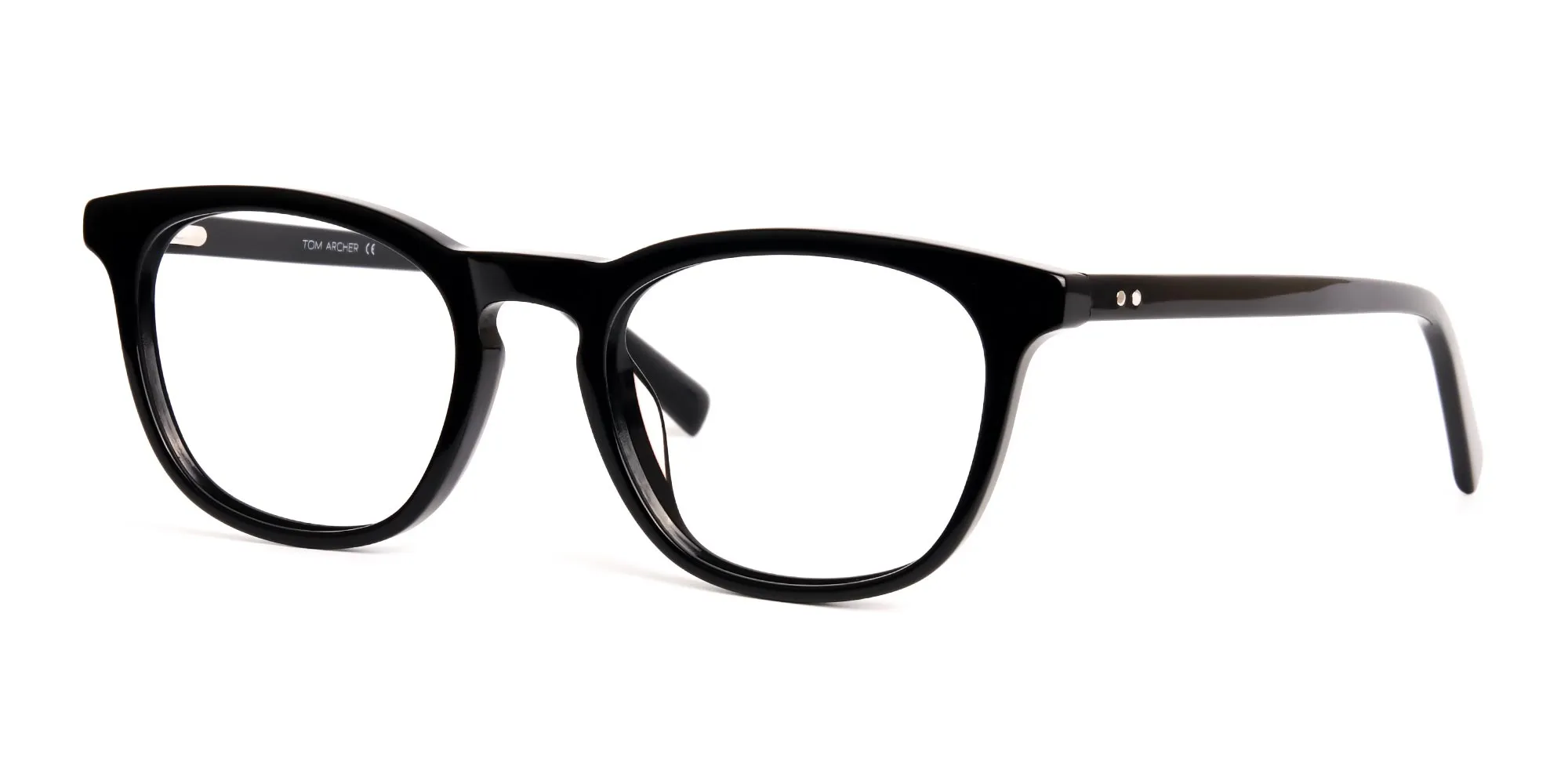 black square full rim glasses frames-2