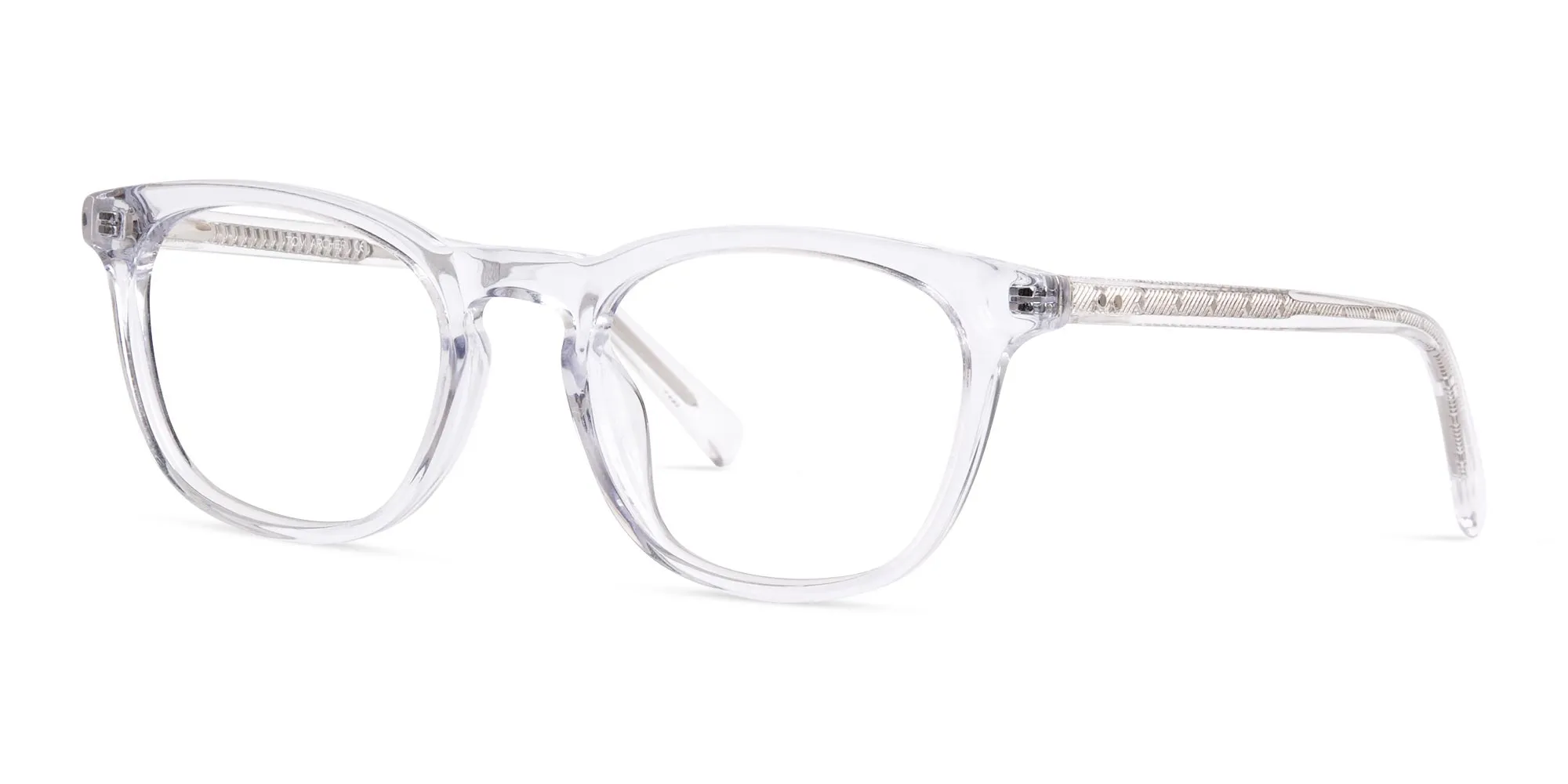crystal clear or transparent full rim glasses frames-2