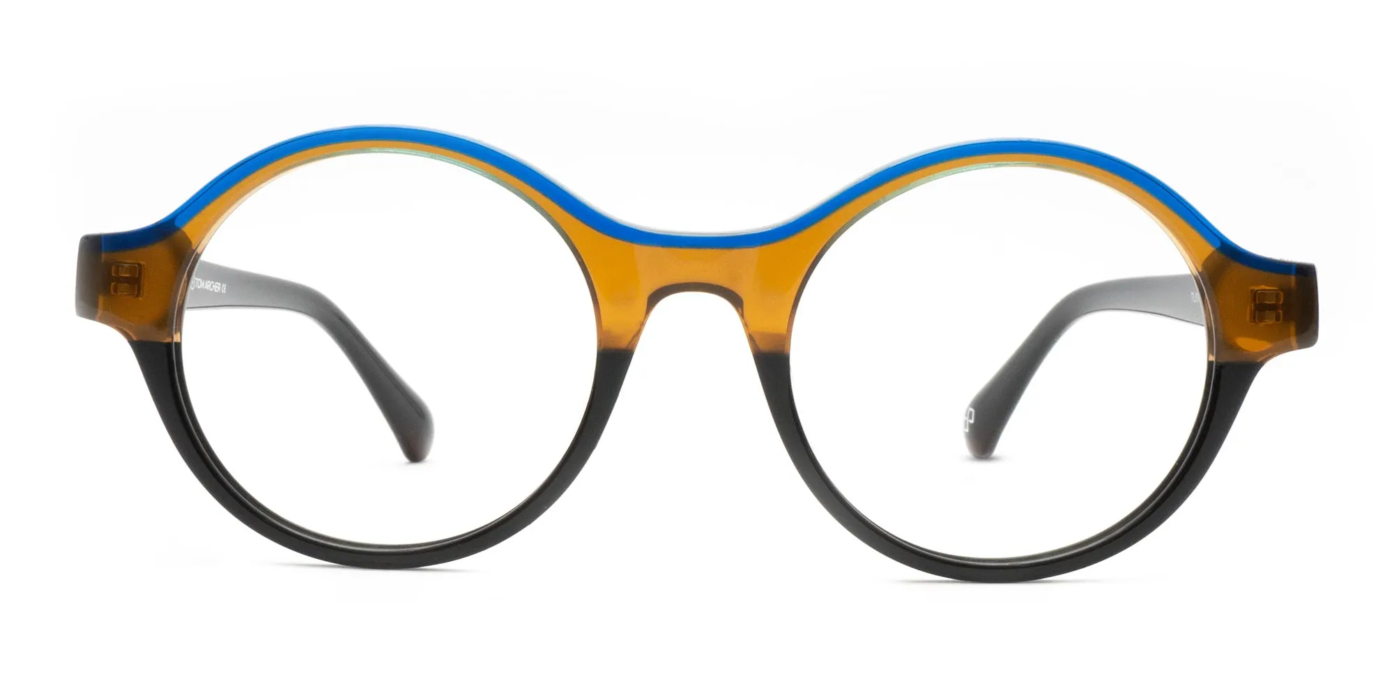 Brown Round Glasses Frames