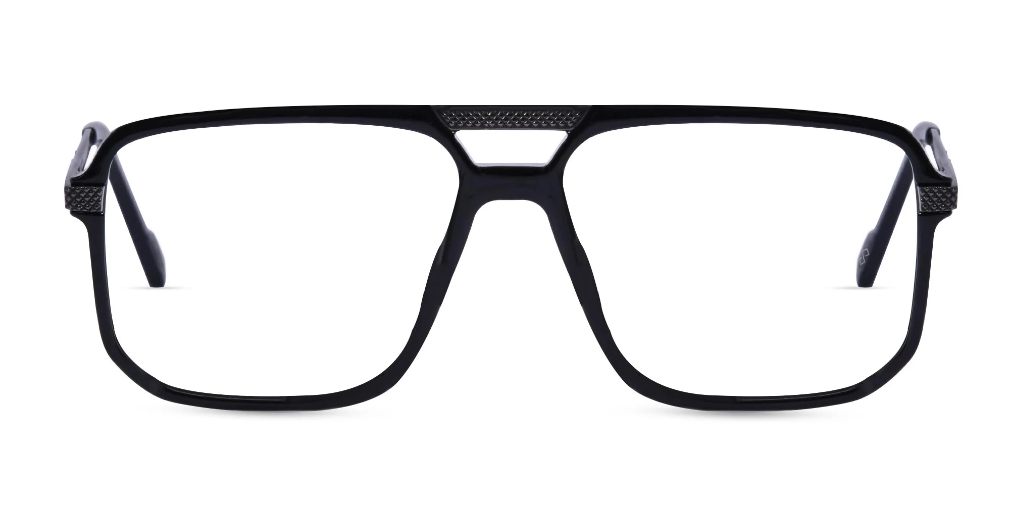 Black Pilot Eyeglasses-1