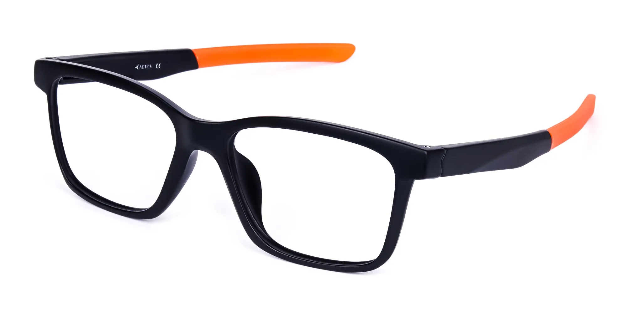Black and Orange Golf Glasses