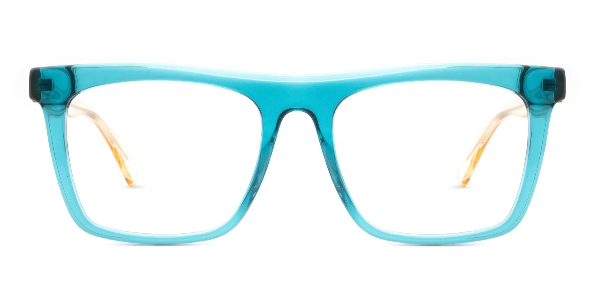 Blue Rectangular Glasses-2