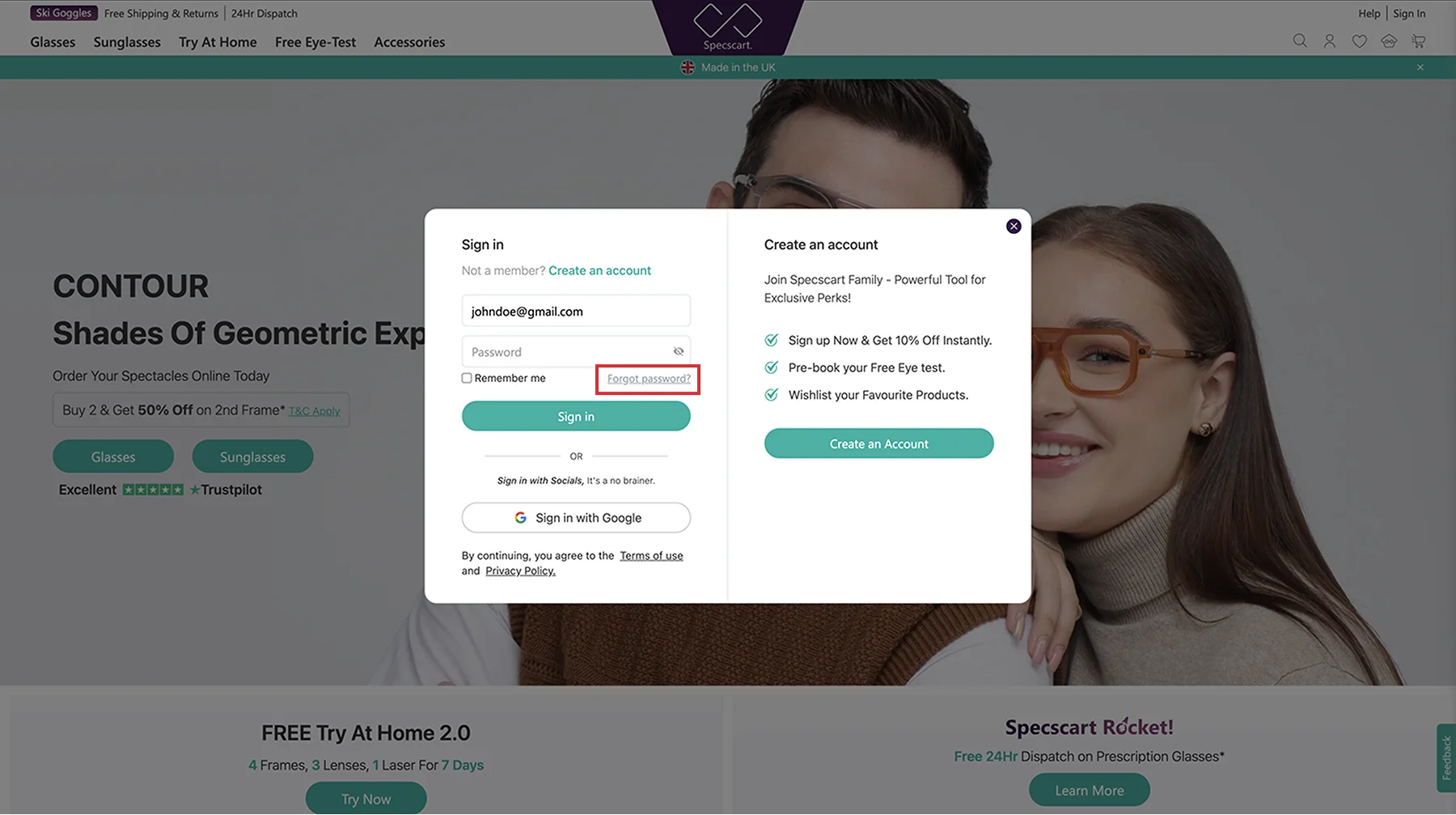 I forgot my password. How can I reset it?