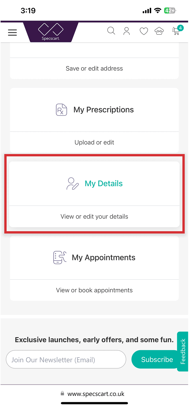 How do I update my account information?