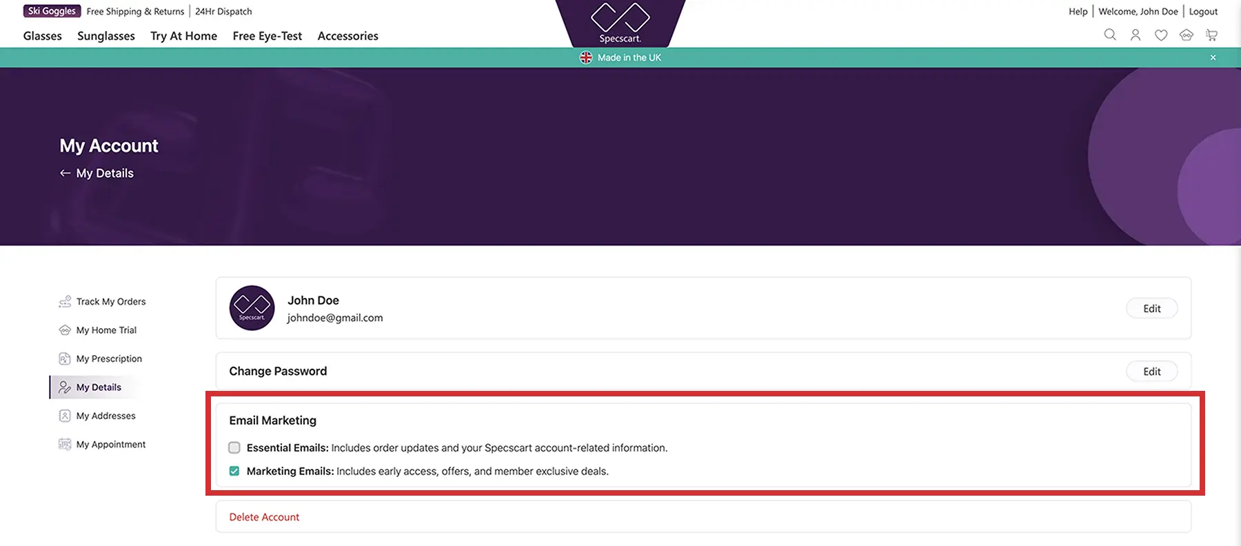 How do I subscribe/unsubscribe from your email list?