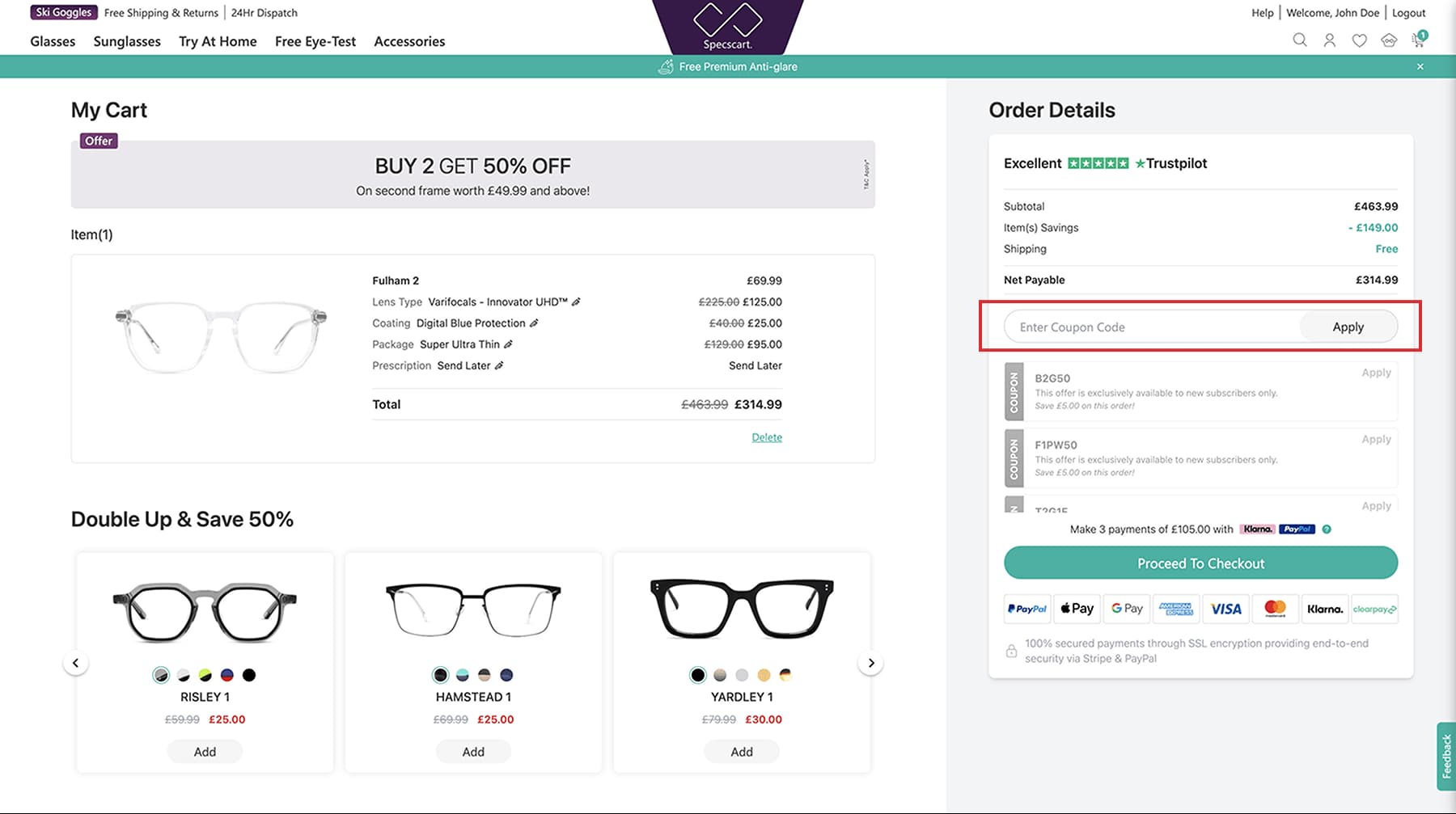 Can I apply a discount code?
