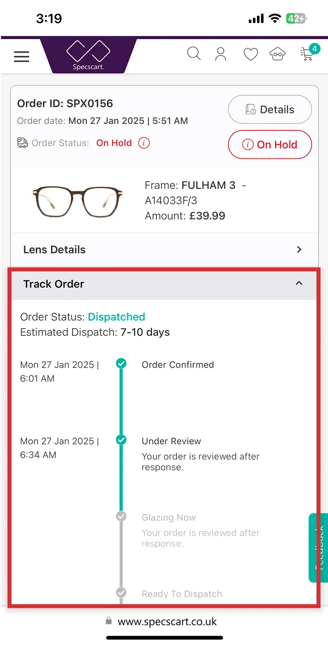 How can I track my order?