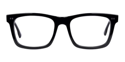 A Frame For Every Game: Three pairs of eyeglasses and sunglasses, two dark-framed sunglasses with green lenses flanking a black-framed pair of eyeglasses, showcasing options for both glasses and sunglasses.