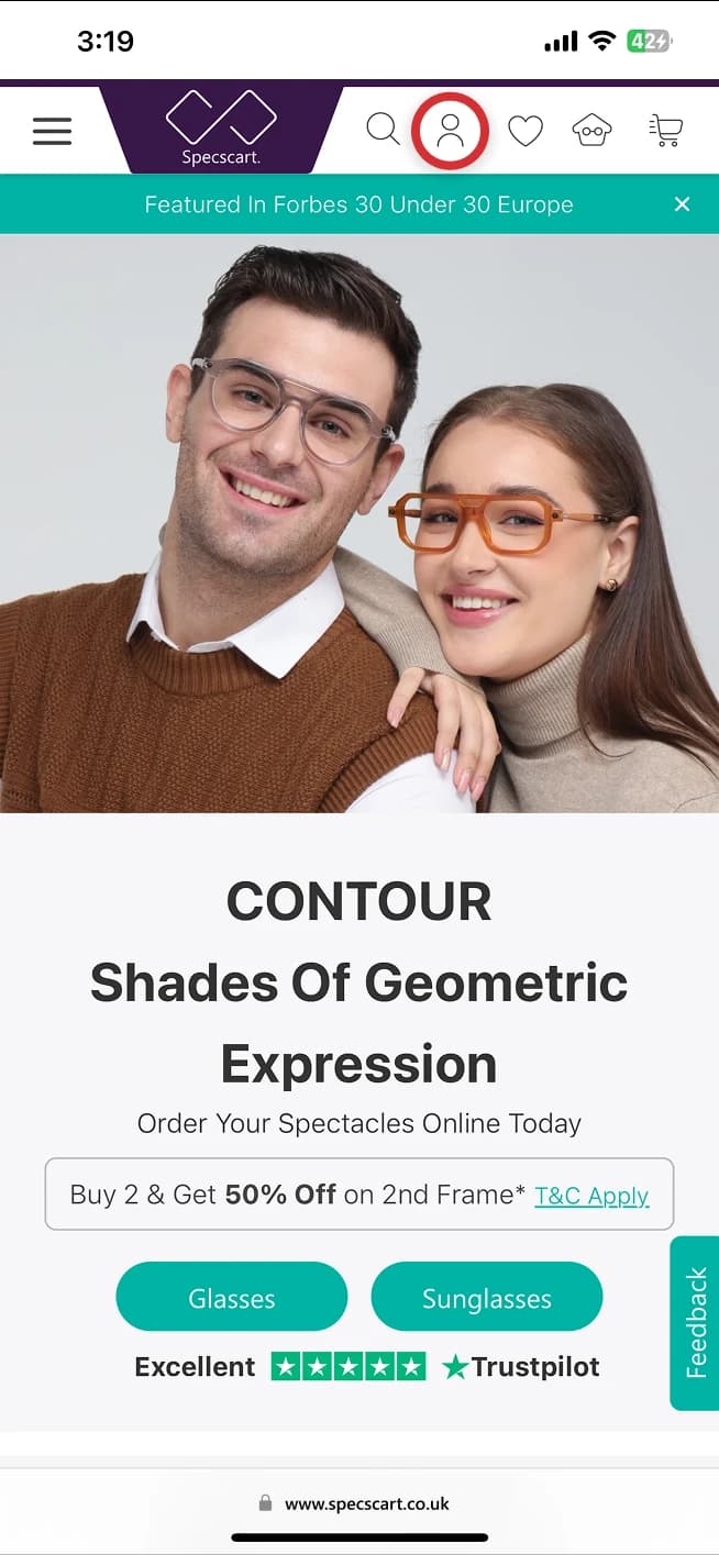 Where can I see my home trial order?