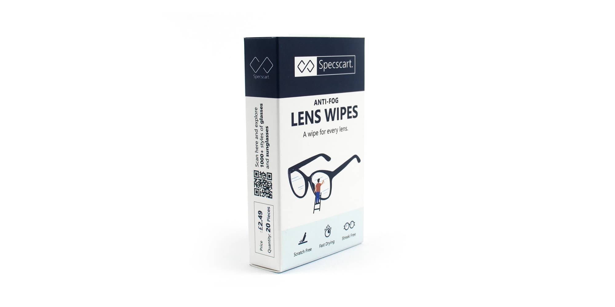 Anti fog lens Wipes - 3 Anti fog lens Wipes - 3