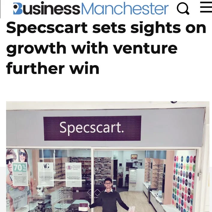 Specscart sets sights on growth with venture further win