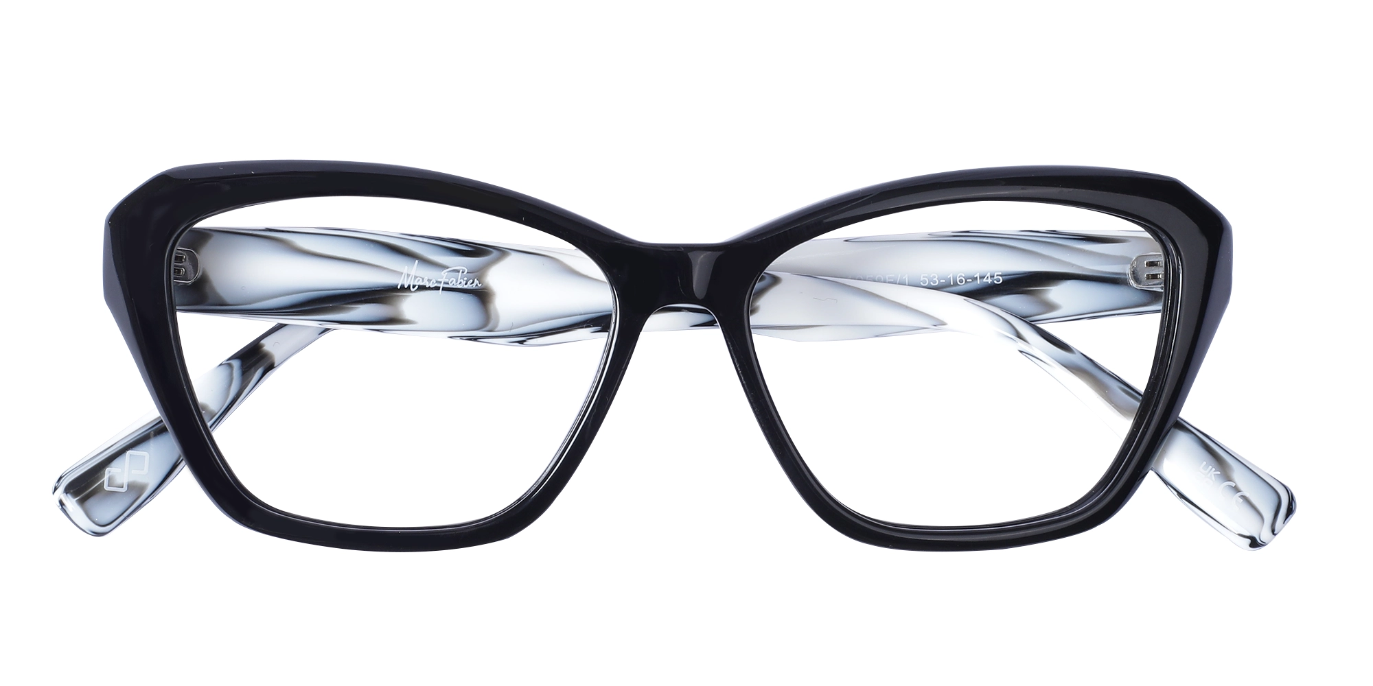 Square Frame Black Glasses-1