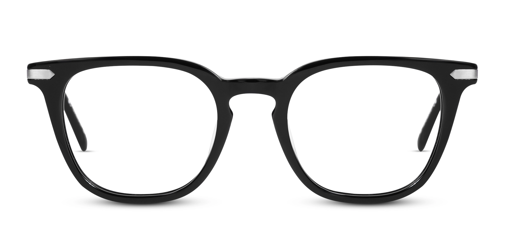 Square Black Frame Glasses 1