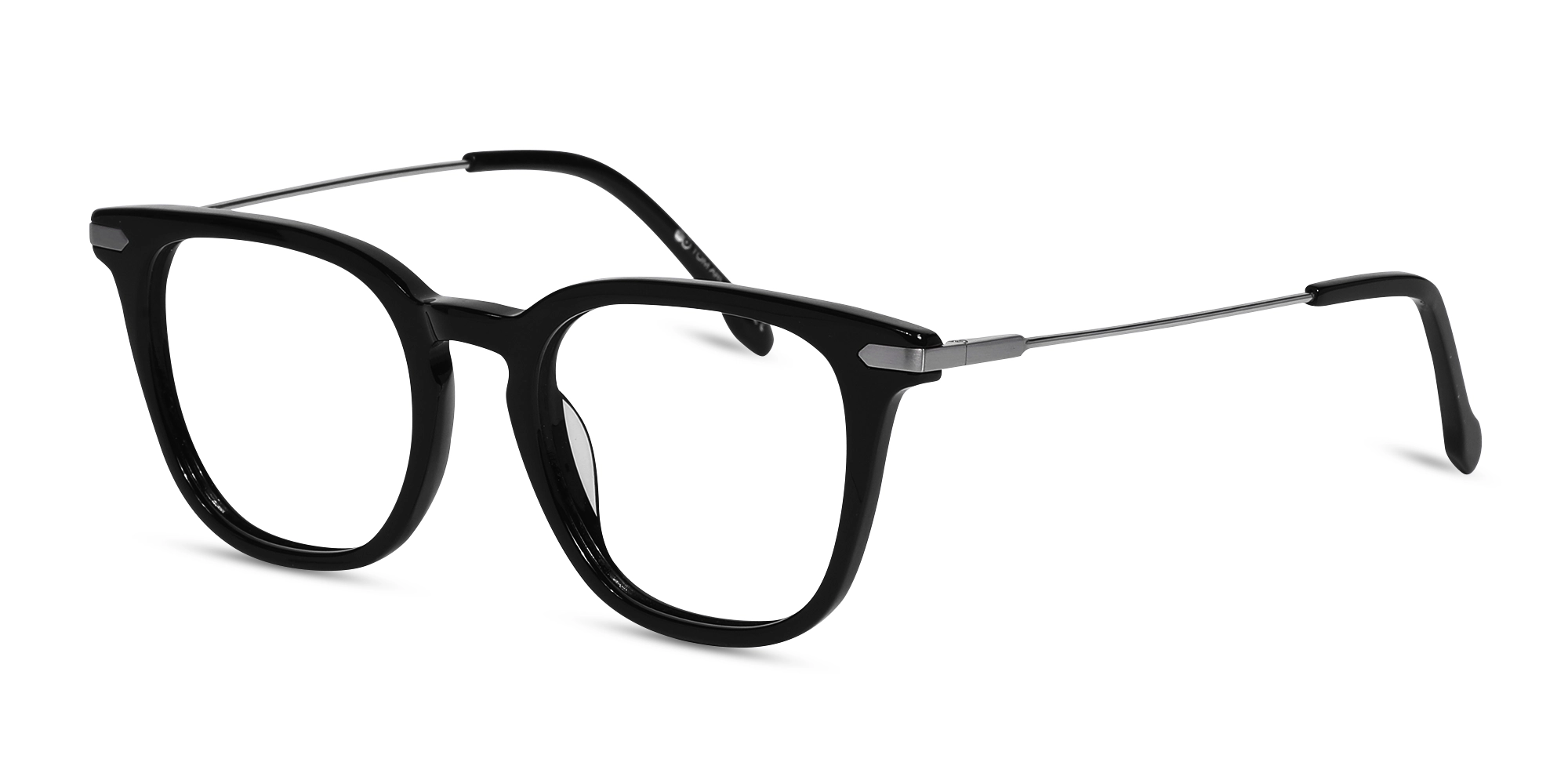 Square Black Frame Glasses 1