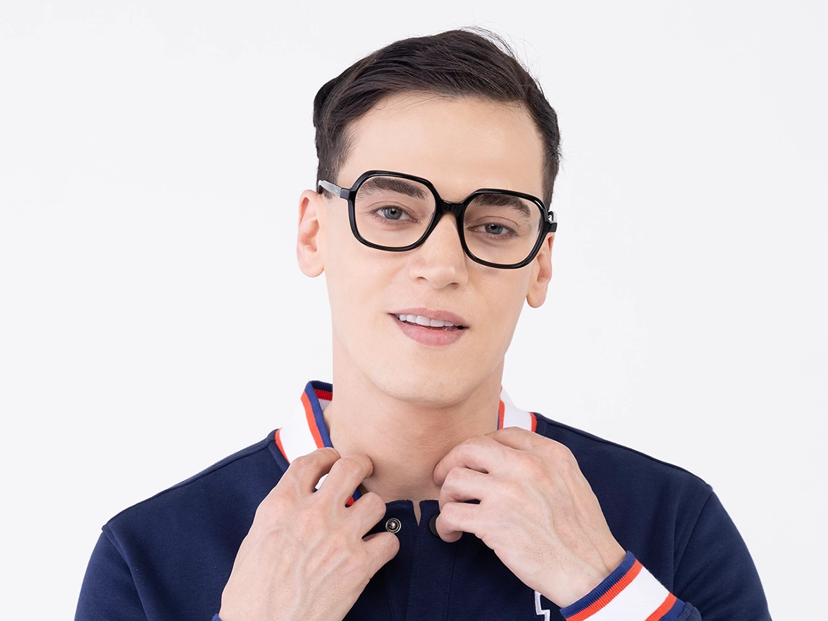 Black Butterfly Eyeglasses 1