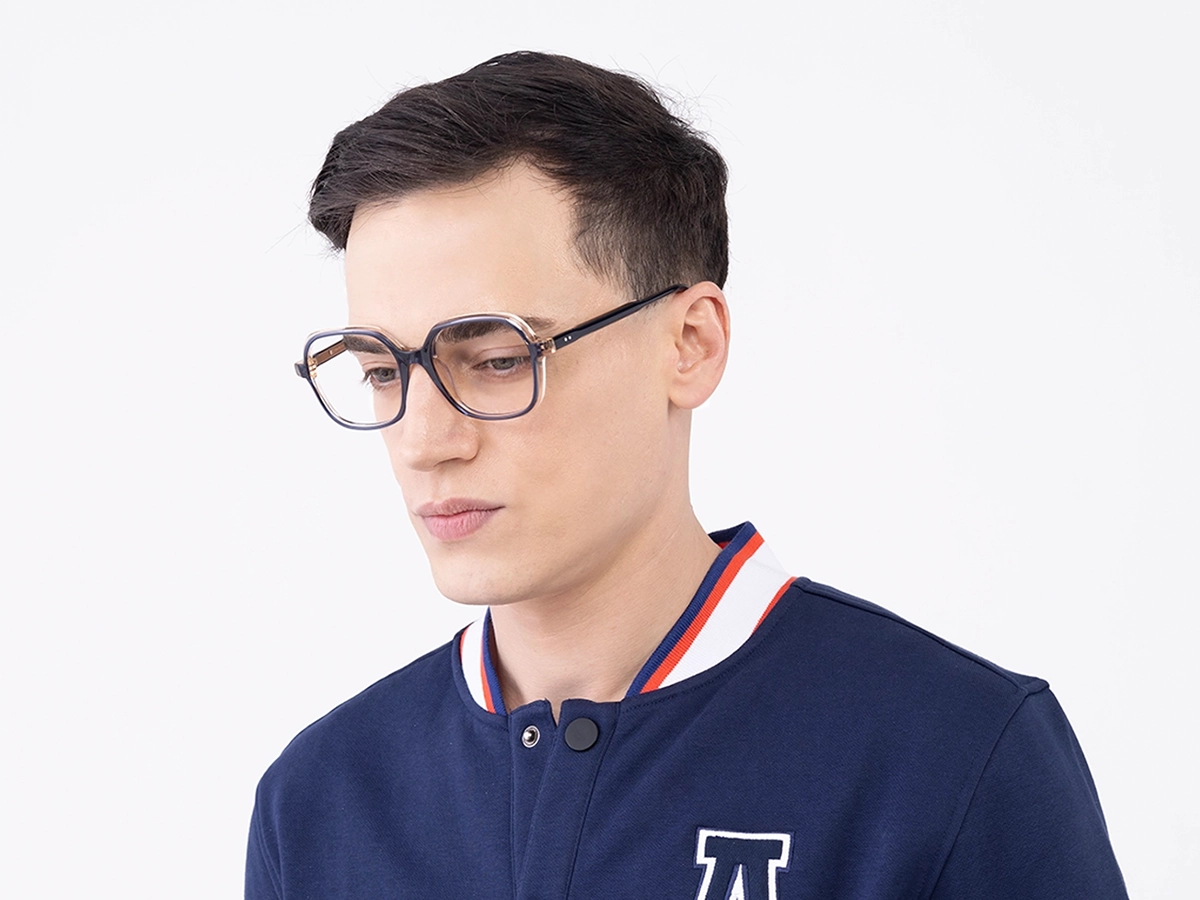 Blue And Gold Glasses 1