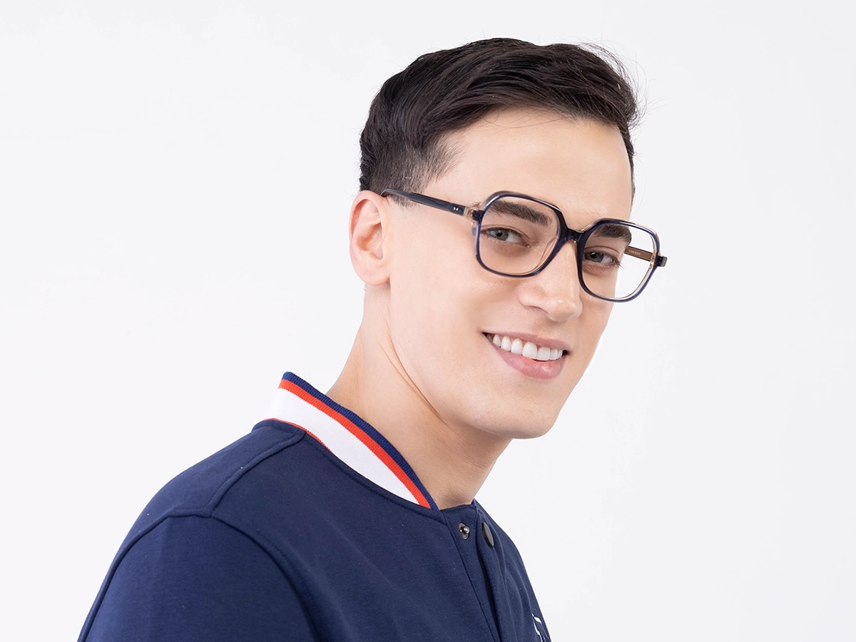 Blue And Gold Glasses 1