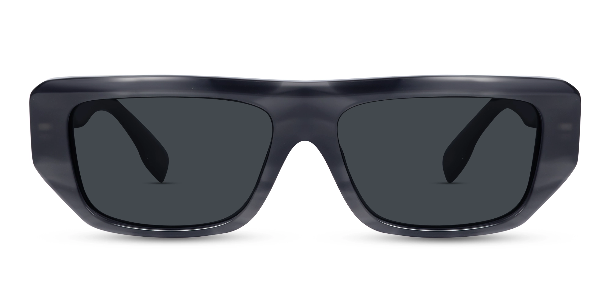 Acacia Grey Marble Flat Top Sunglasses 1