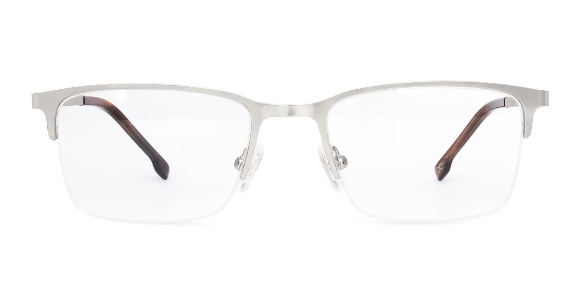 Silver Metal Frame Glasses-7