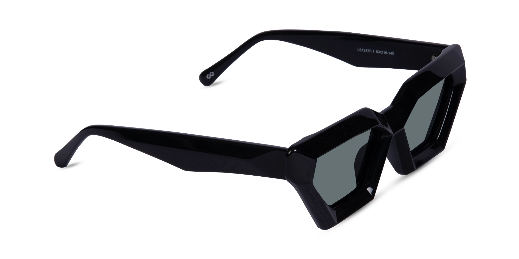 Black Cat Eye Sunglasses-1