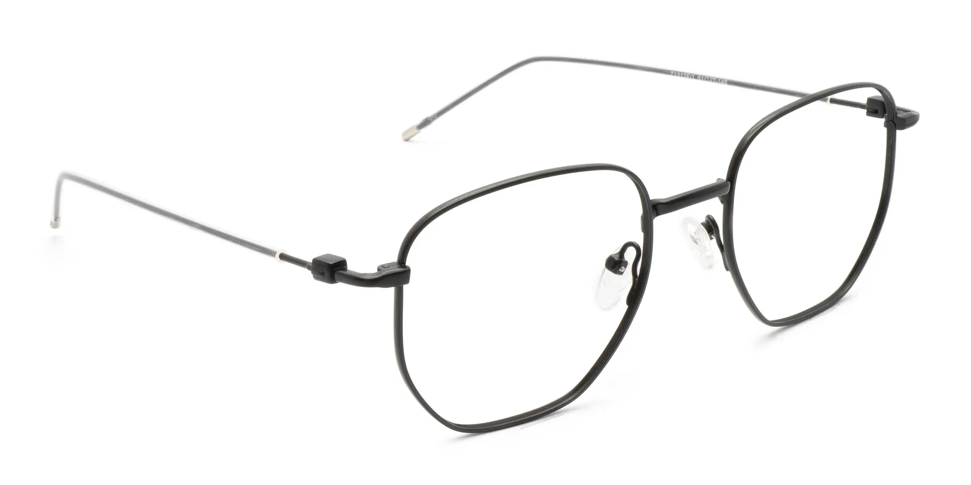 Hexagon Wire Frame Glasses-2