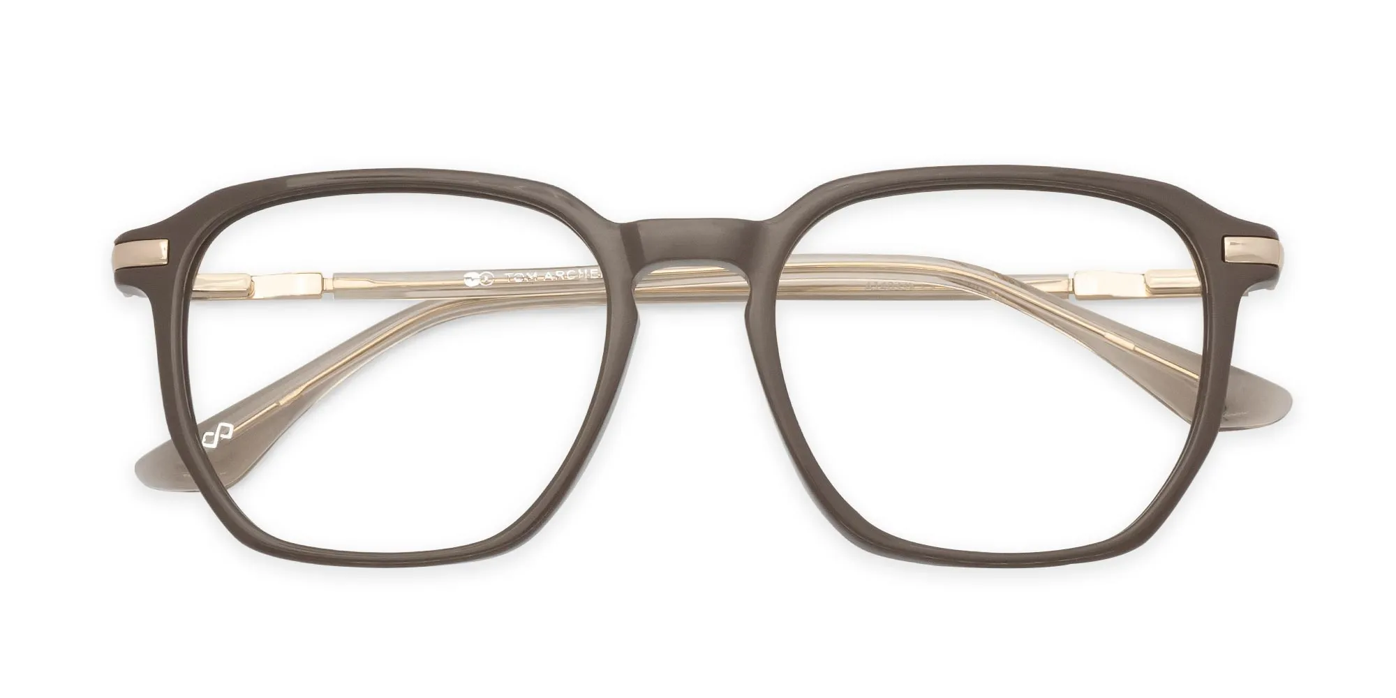 Brown Geometric Glasses-2