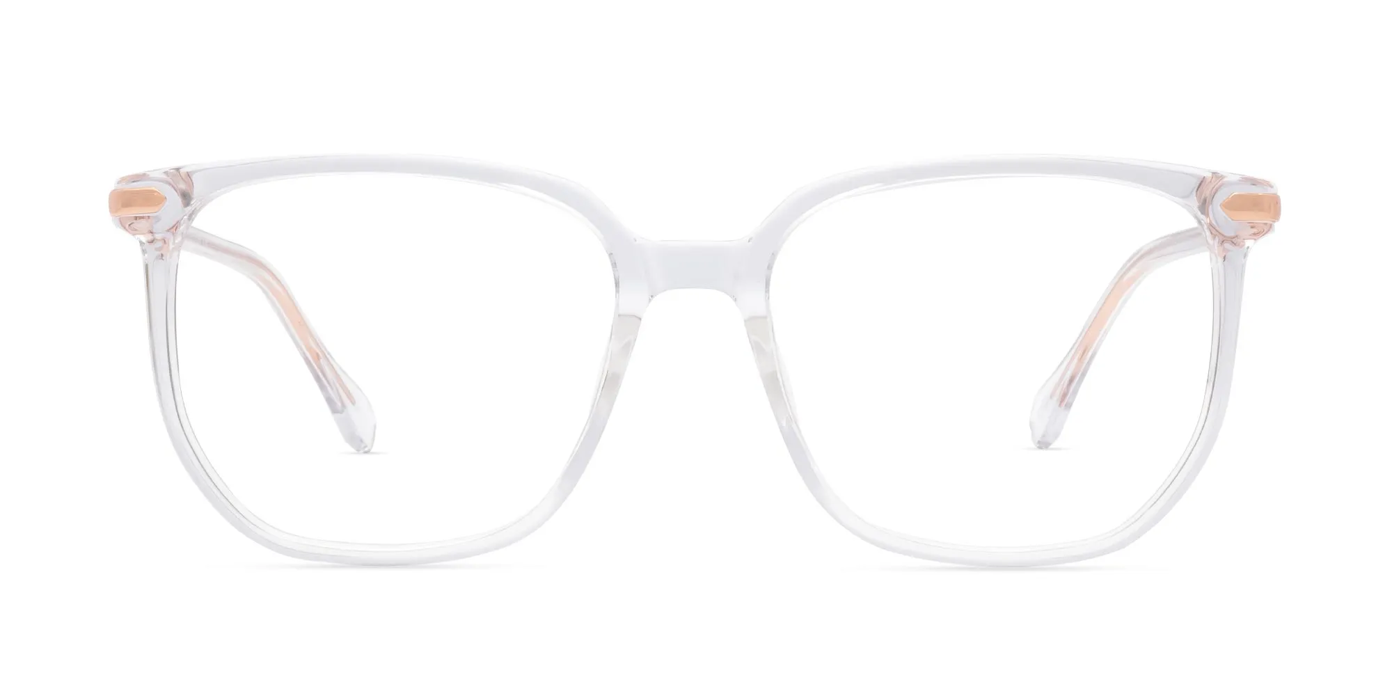 Clear Frame Fashion Glasses-2