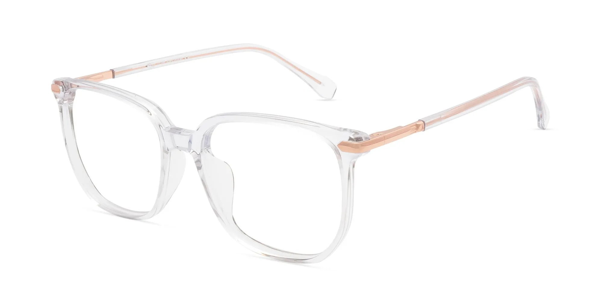 Clear Frame Fashion Glasses-2