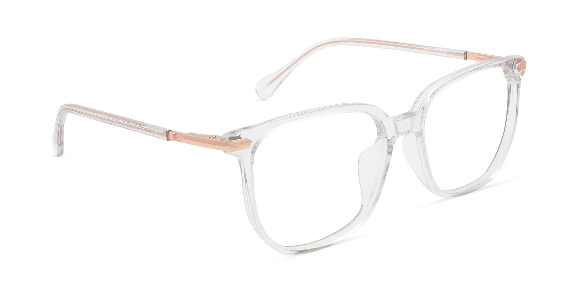 Clear Frame Fashion Glasses-2