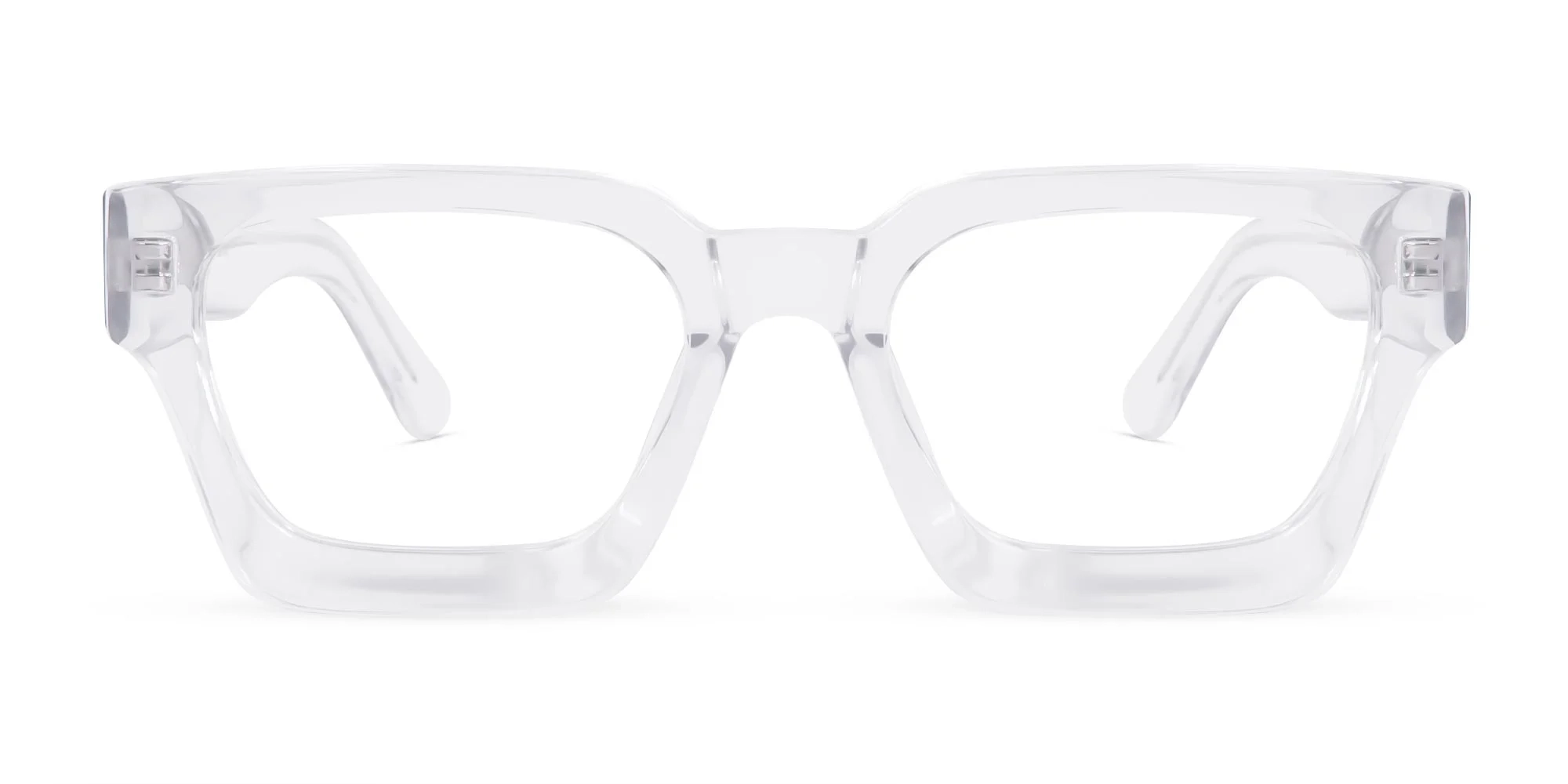 Clear Square Glasses-1