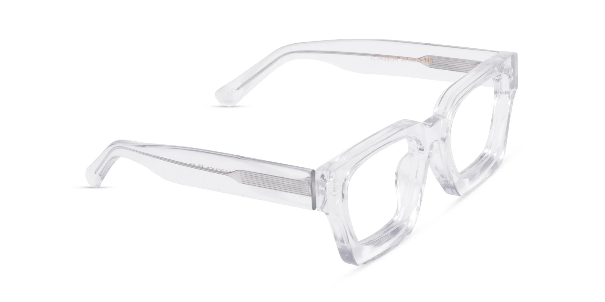 Clear Square Glasses-1