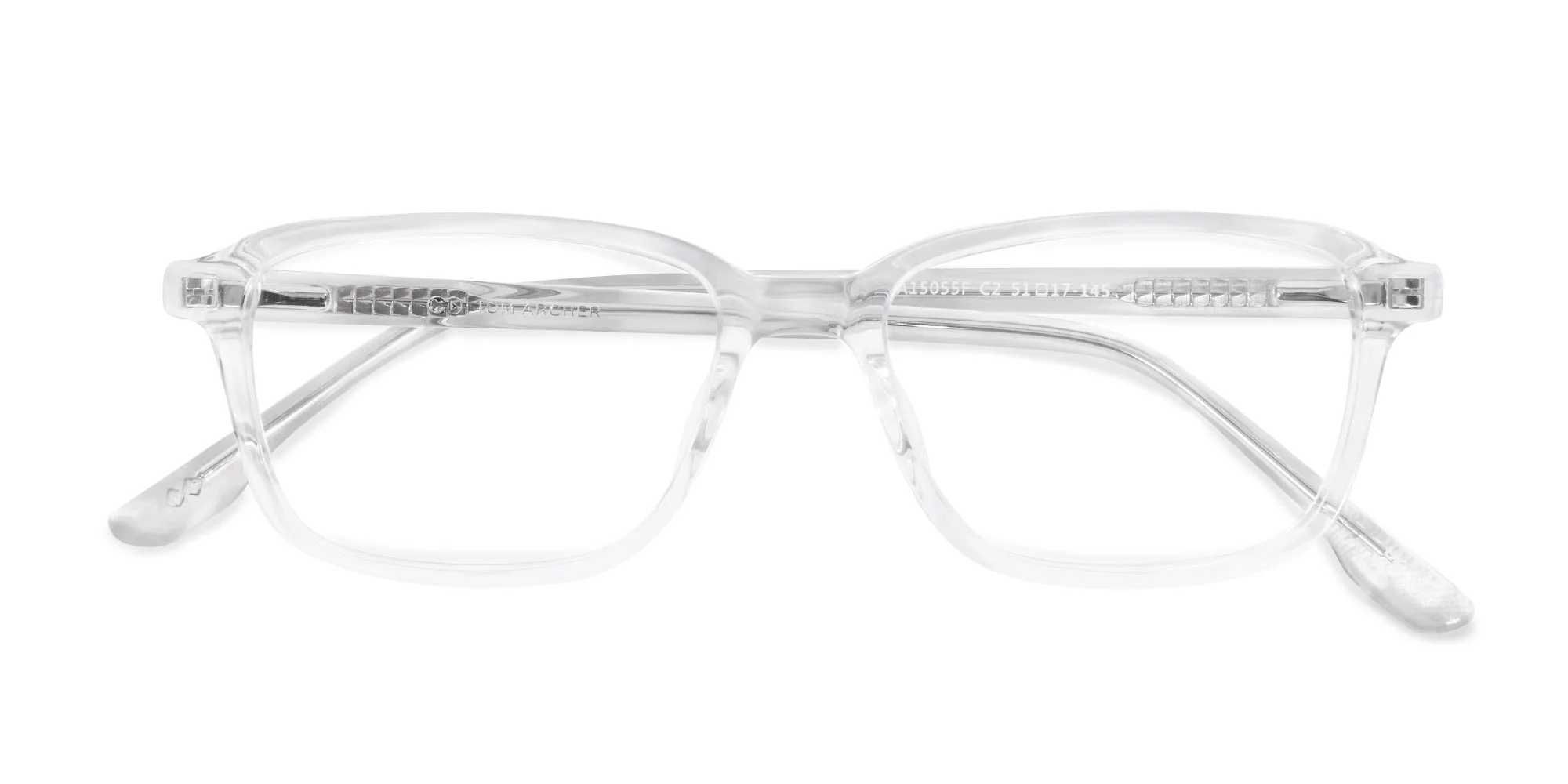 Clear Rectangle Eyeglasses-1